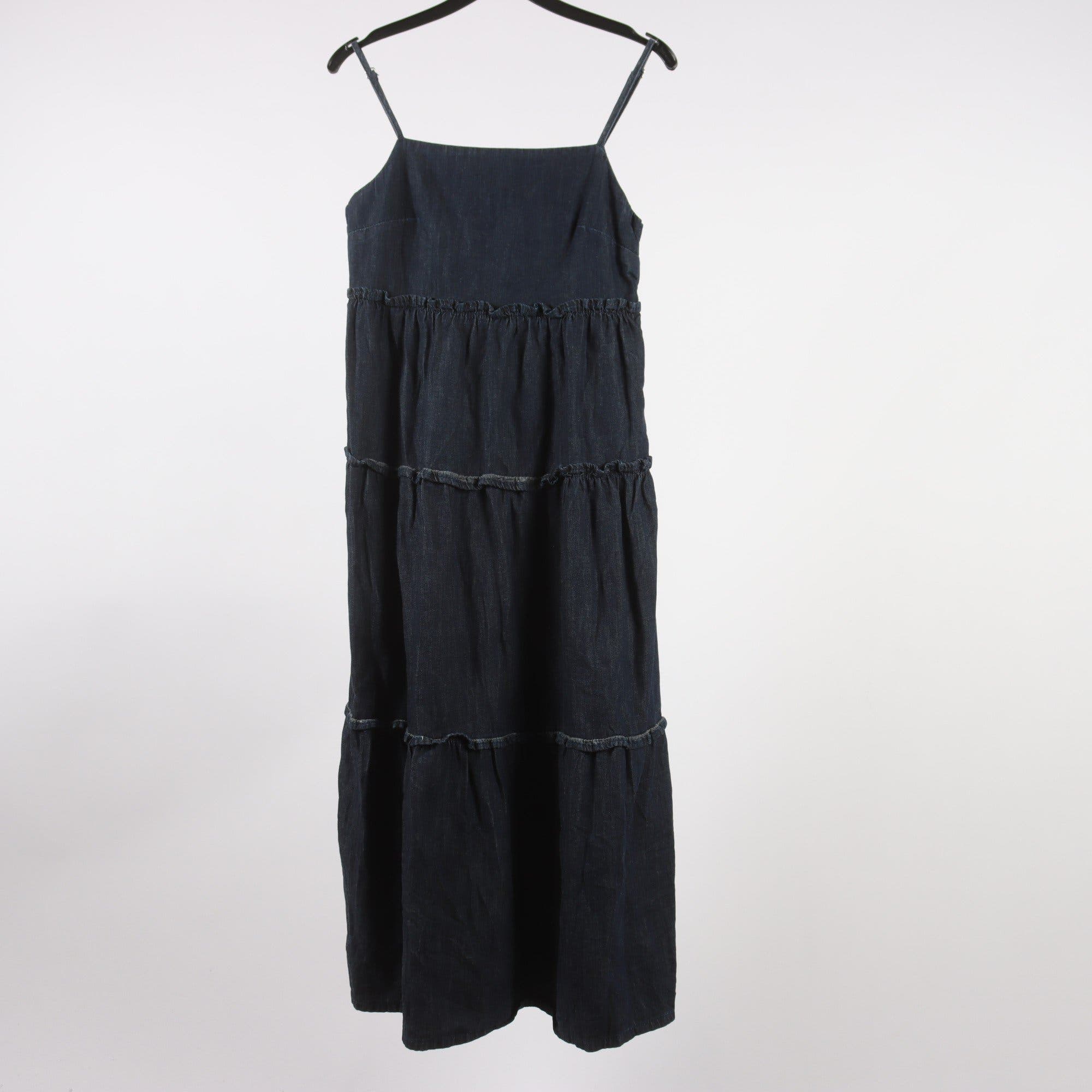 Jeansklänning, Topshop, blå, stl. 34.