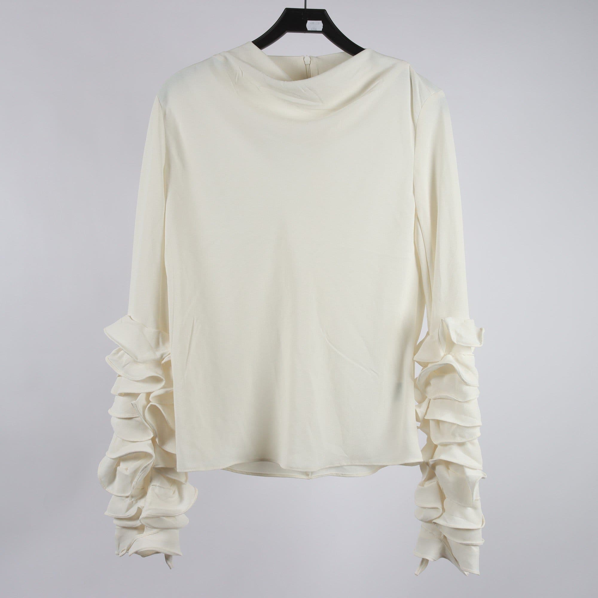 Blus, H&M Edition, vit, stl. S.