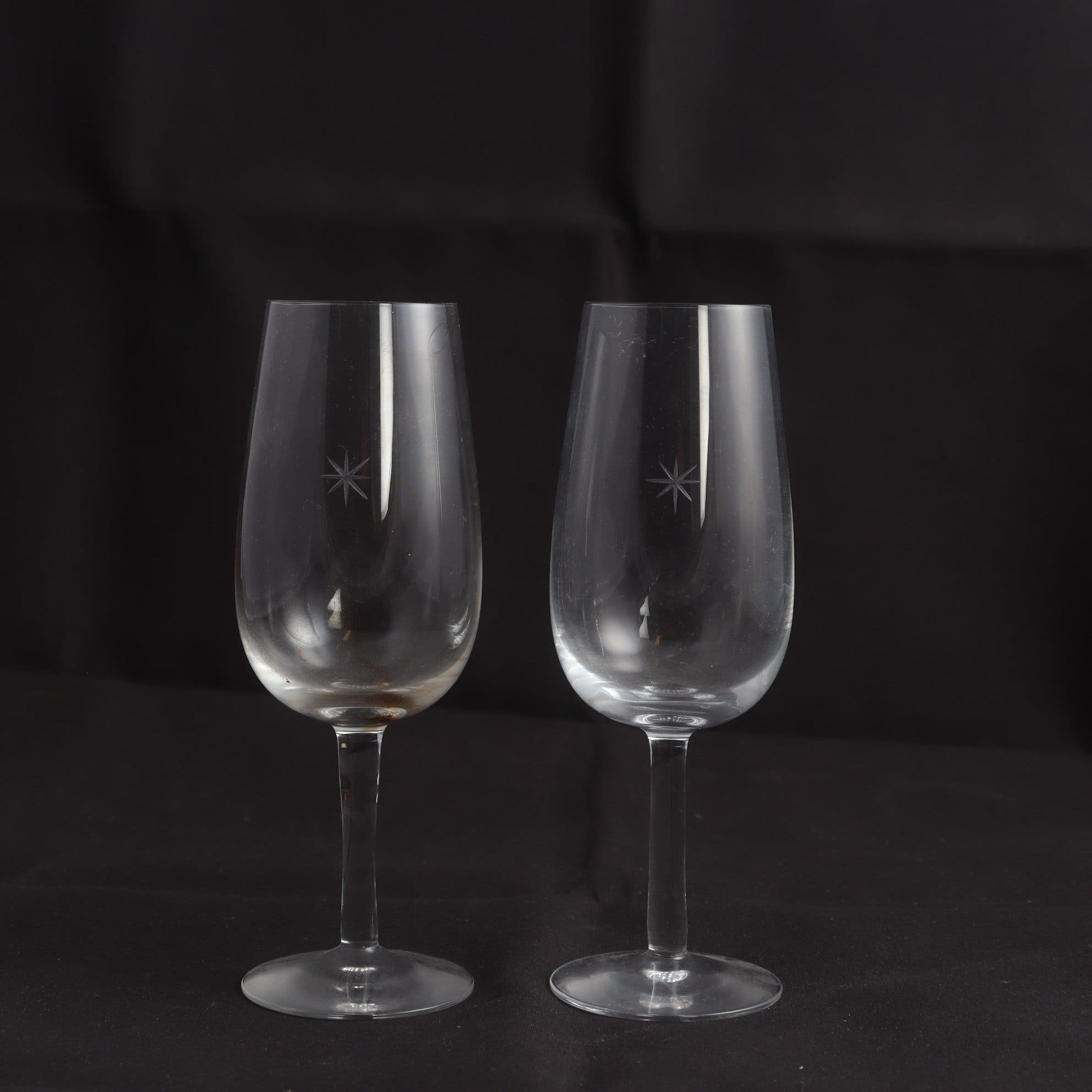 Vitvinsglas, Bouquet, Signe Persson Melin, Kosta Boda, 2 st