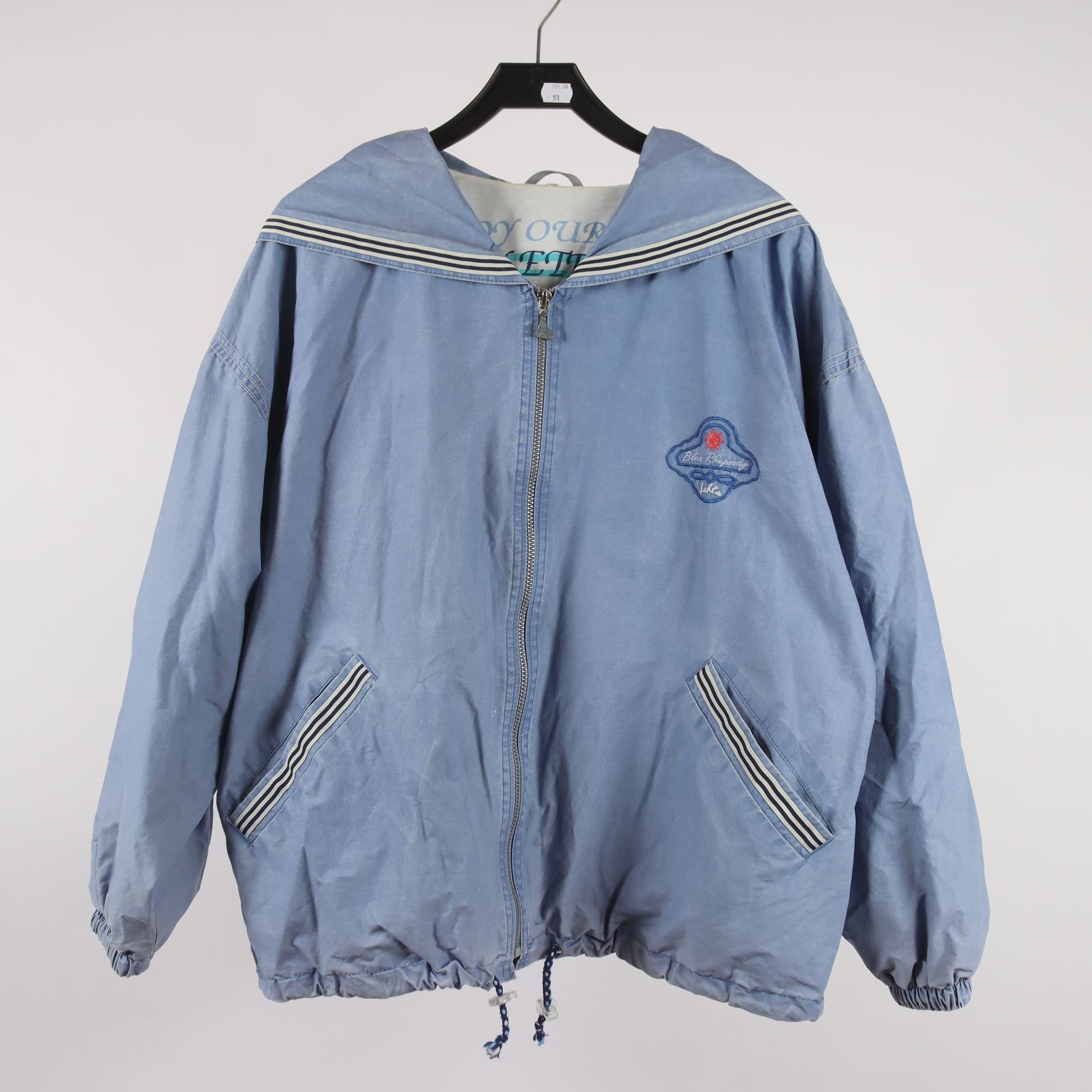 Jacka, vintage, Luhta, blå, stl. 40