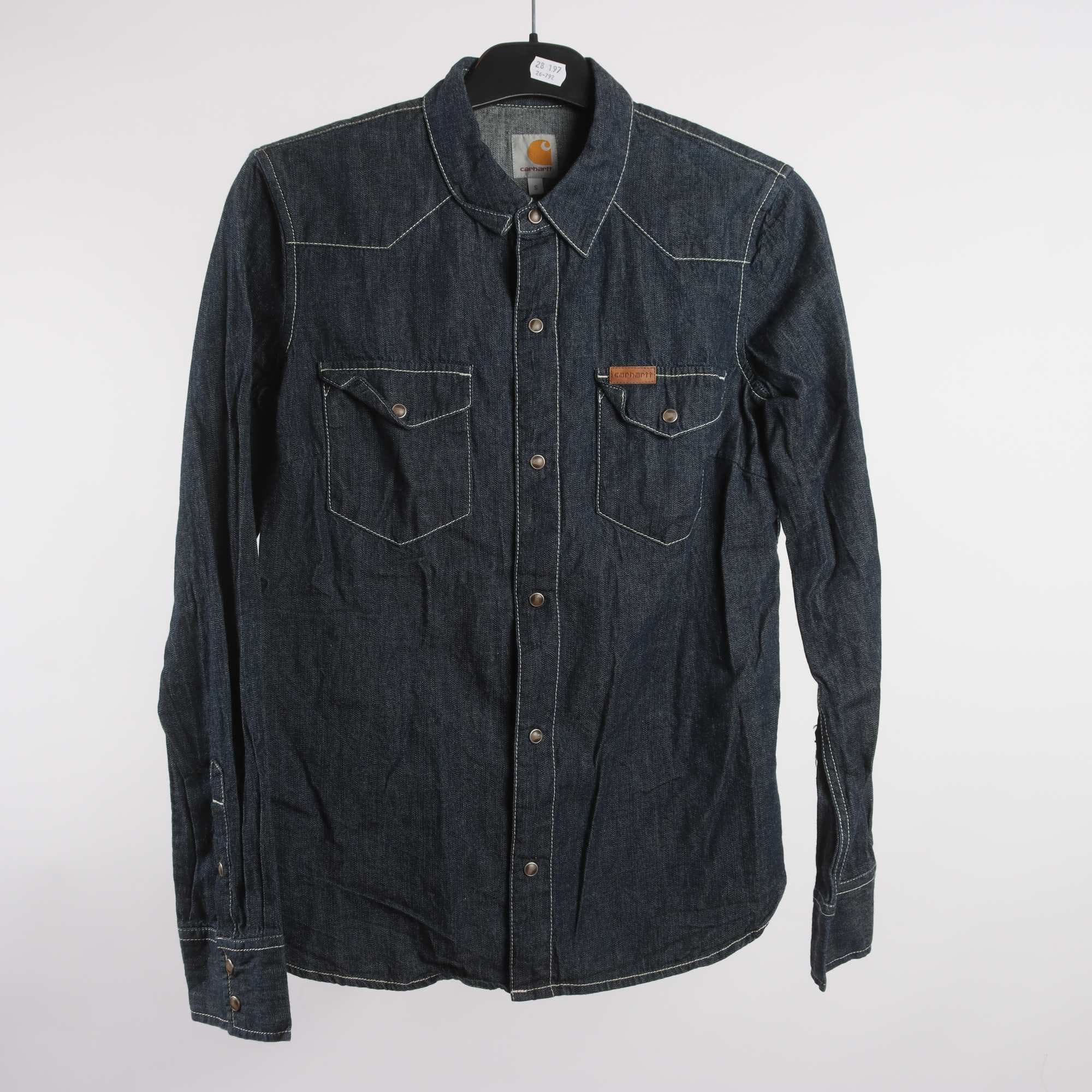 Jeansskjorta, Carhartt, stl. S