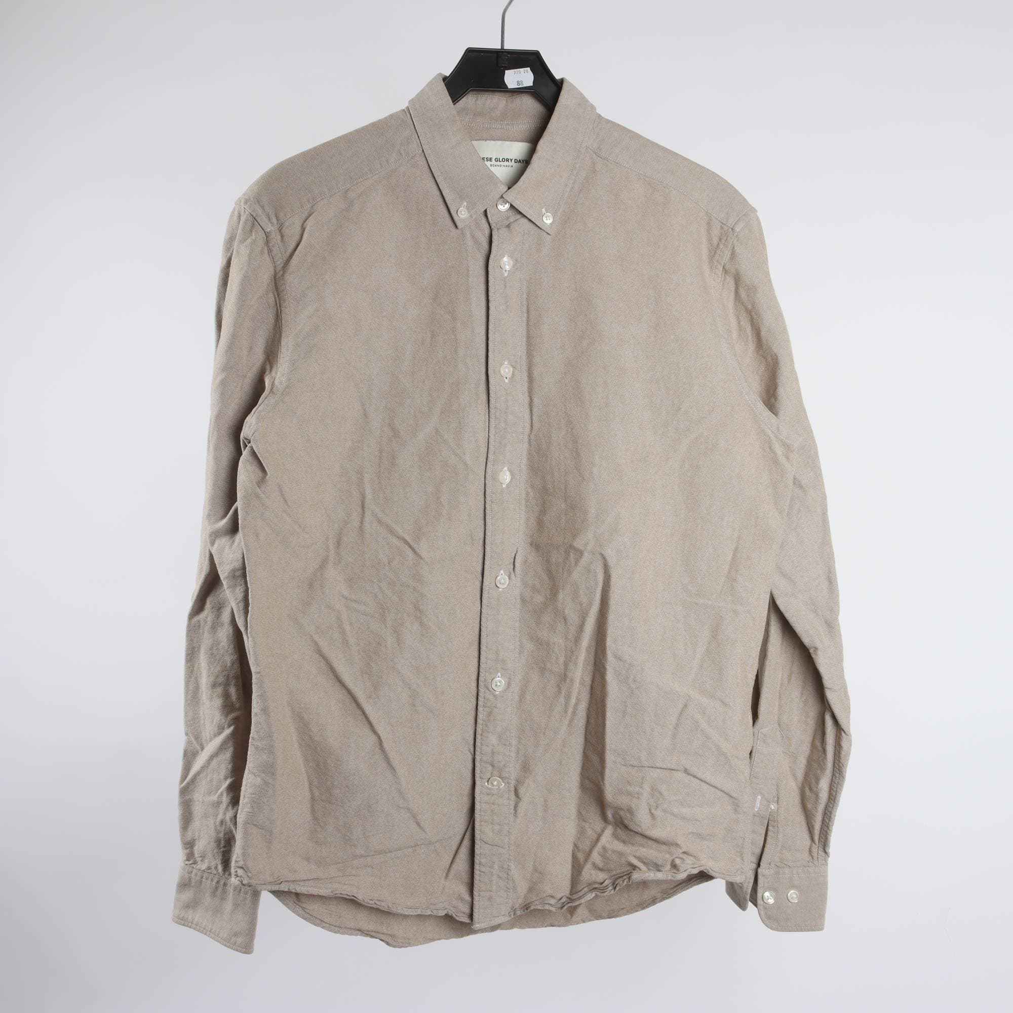 Skjorta, These Glory day´s, beige, stl. L