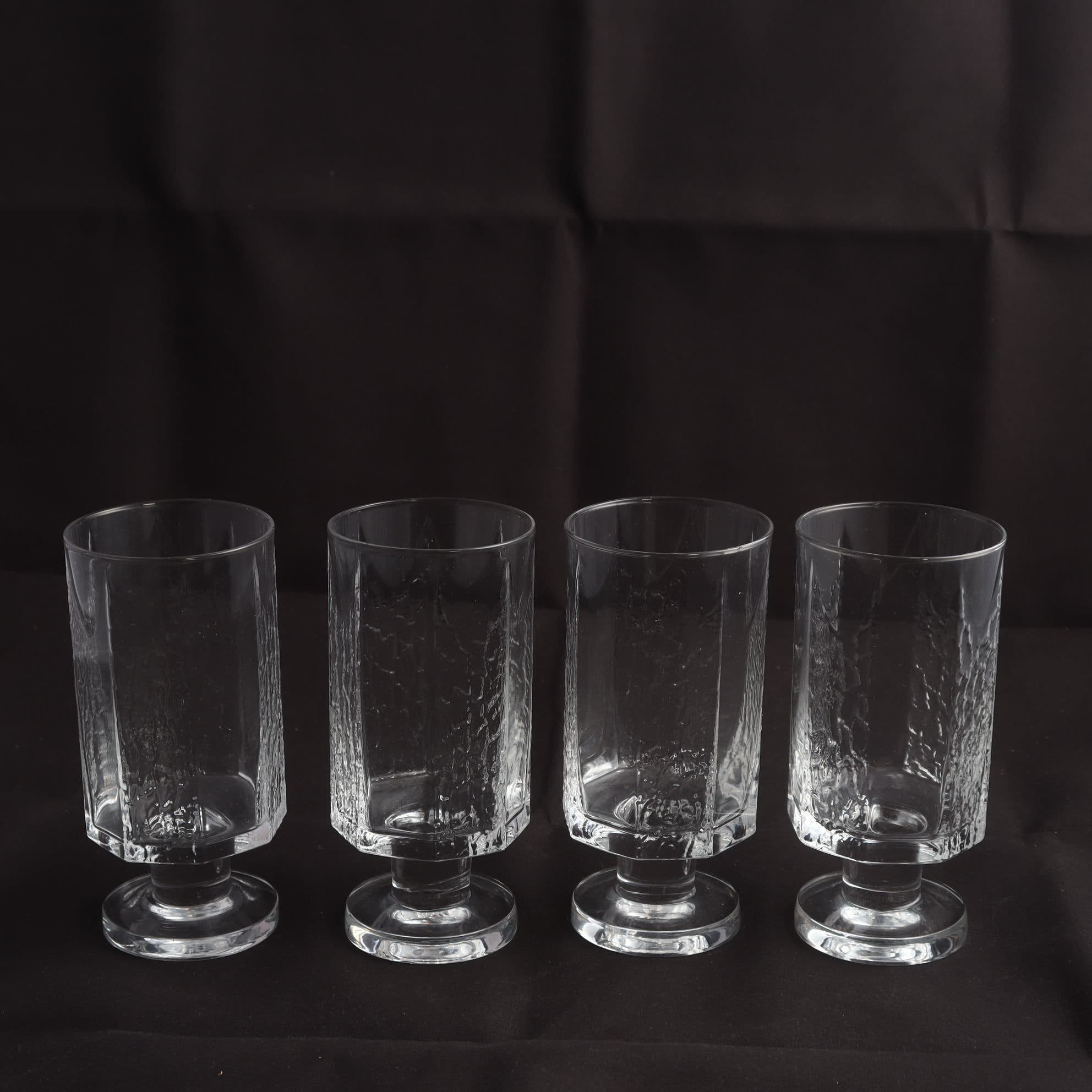 Glas, Iittala, Timo Sarpaneva, ”Kalinka, 4 st. Samfraktas ej.