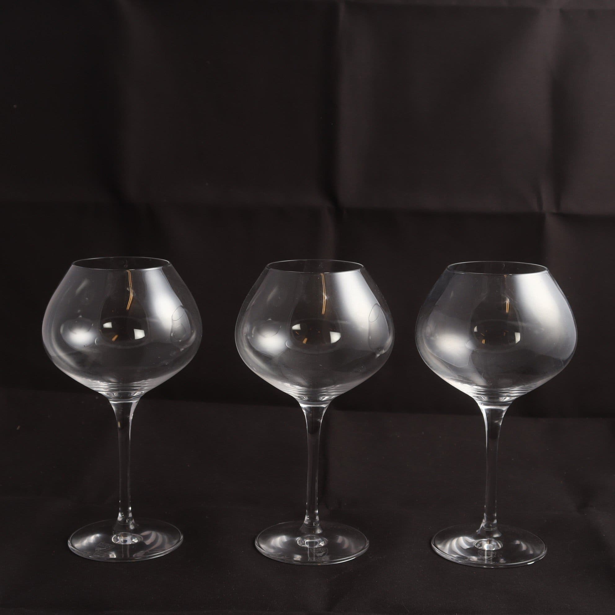 Vinglas, Orrefors, Erika Lagerbielke, ”Difference Mature”, 3 st. Samfraktas ej.