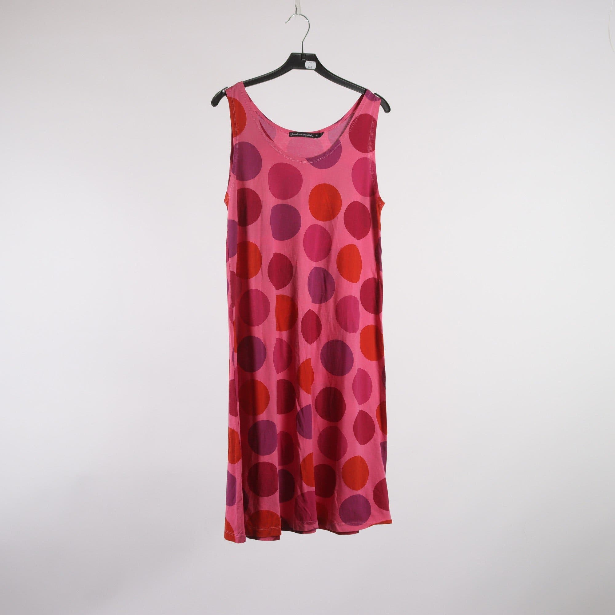 Klänning, Gudrun Sjödén, rosa, prickig, stl. M