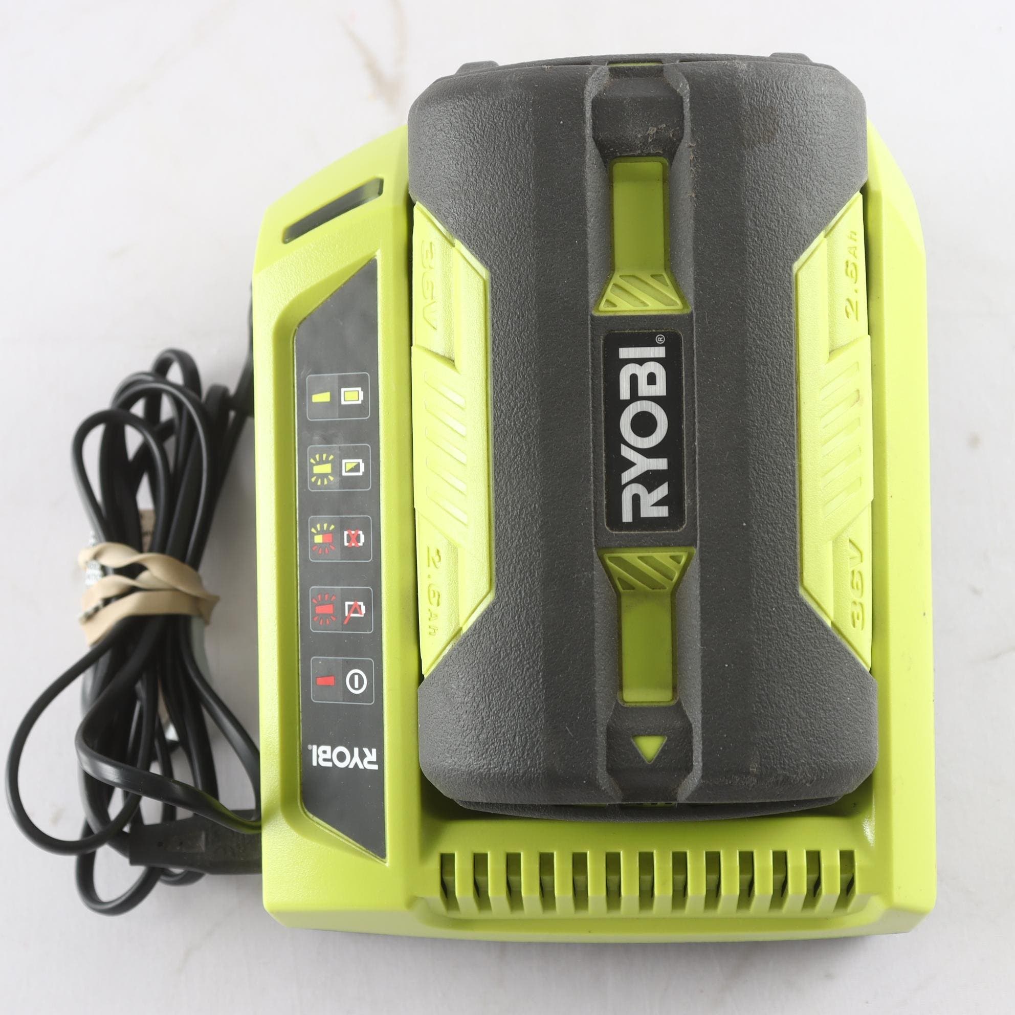 Laddare & batteri, Ryobi