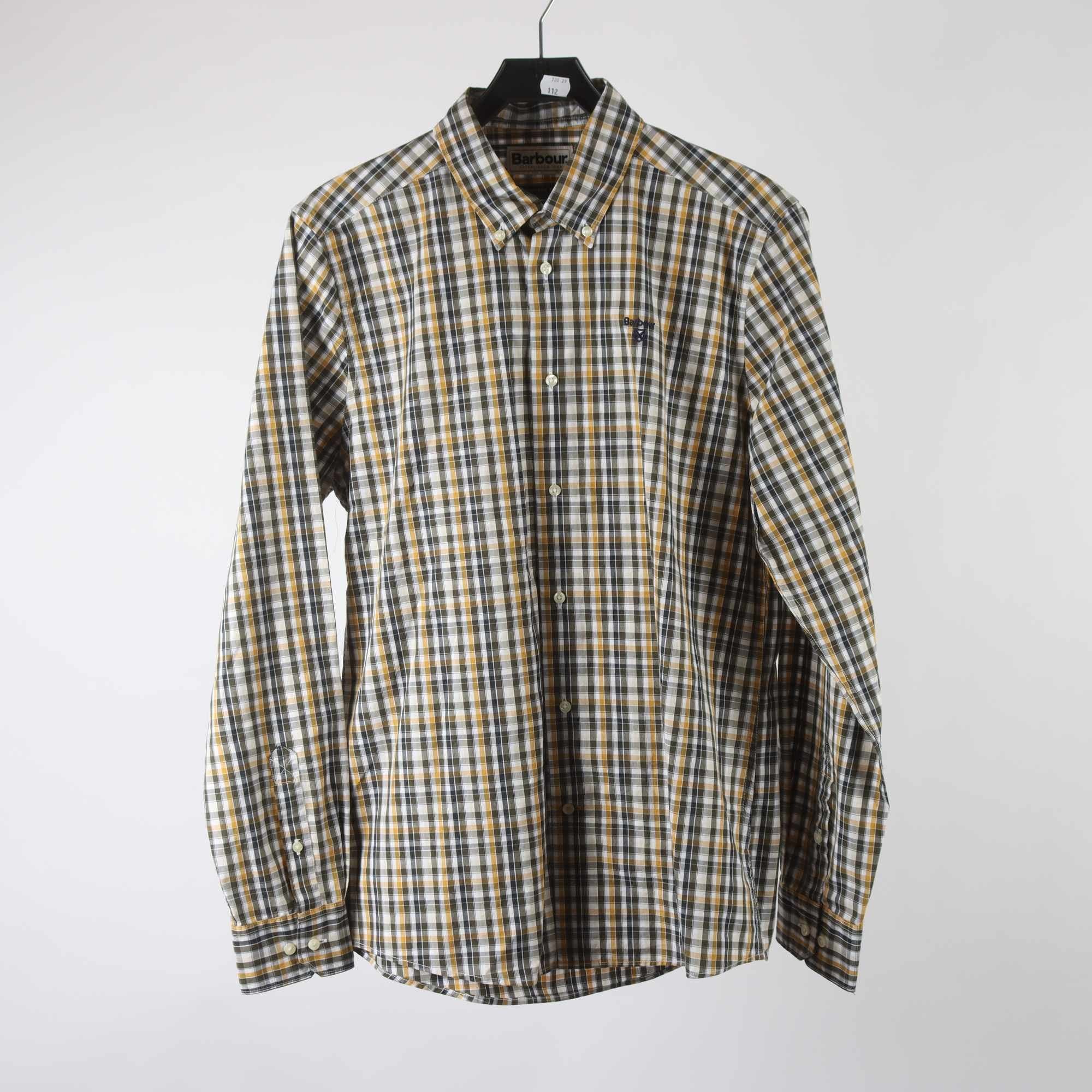 Skjorta, Barbour, rutig, stl. M
