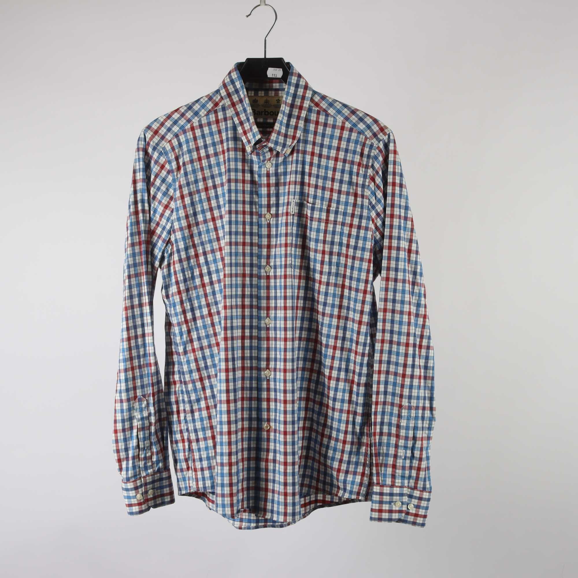 Skjorta, Barbour, rutig, stl. M