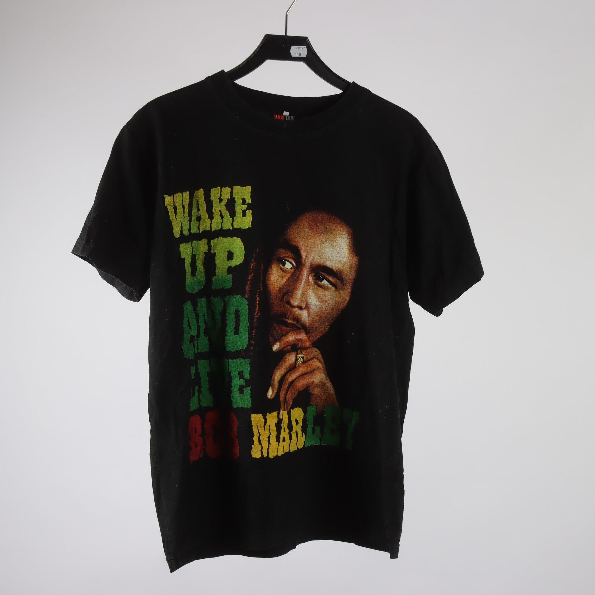 T-shirt, Hot-Ice, Bob Marley, svart, stl. M