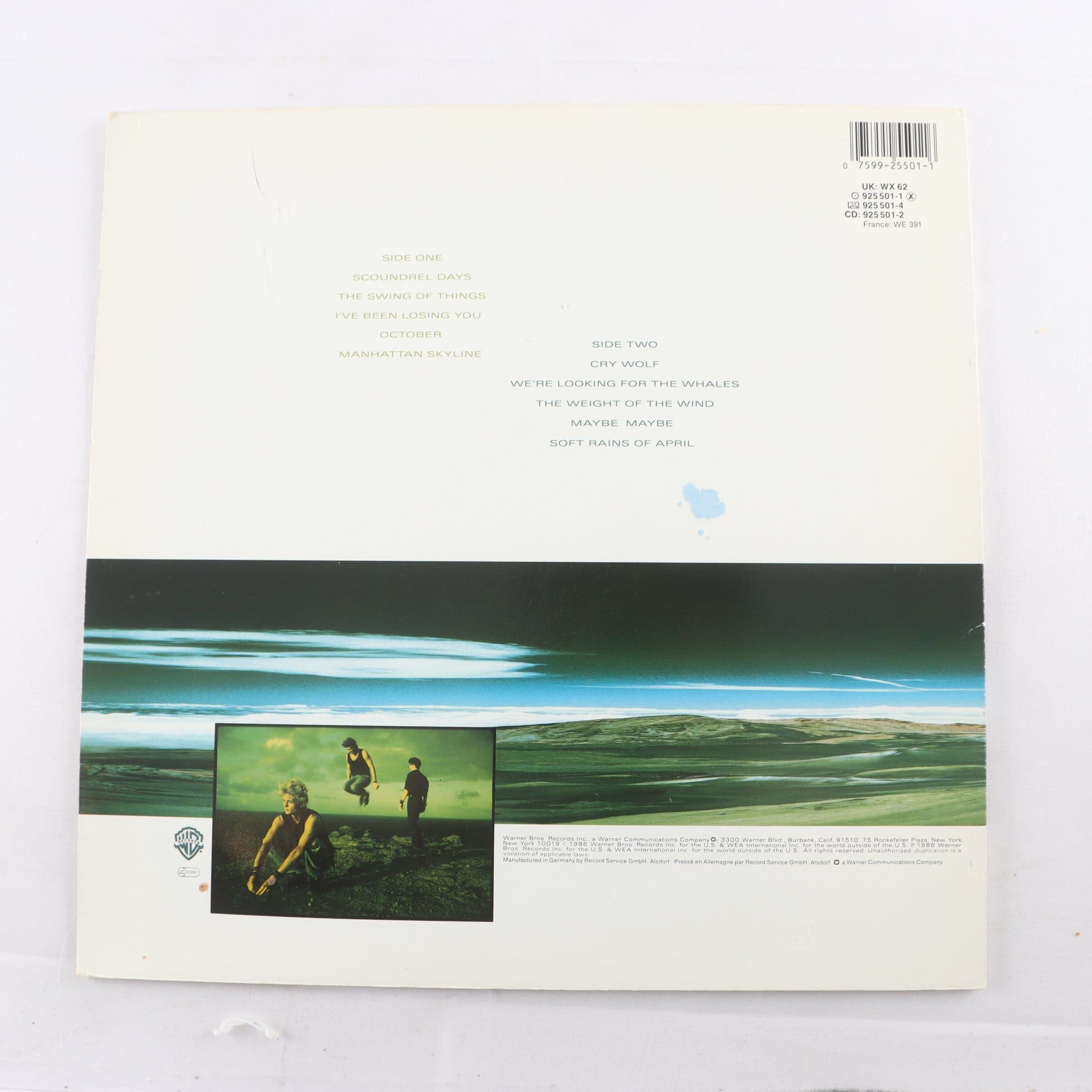 LP A-ha, Scoundrel Days