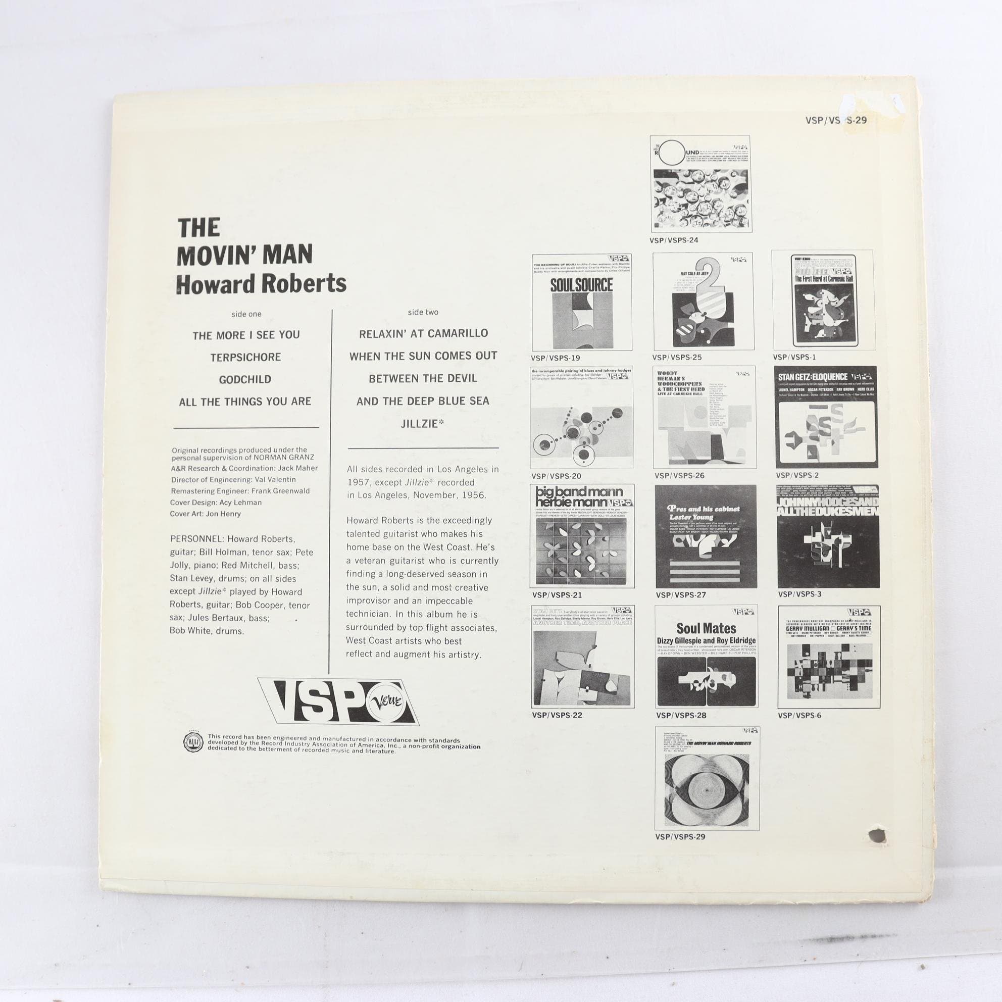LP Howard Roberts – The Movin’ Man
