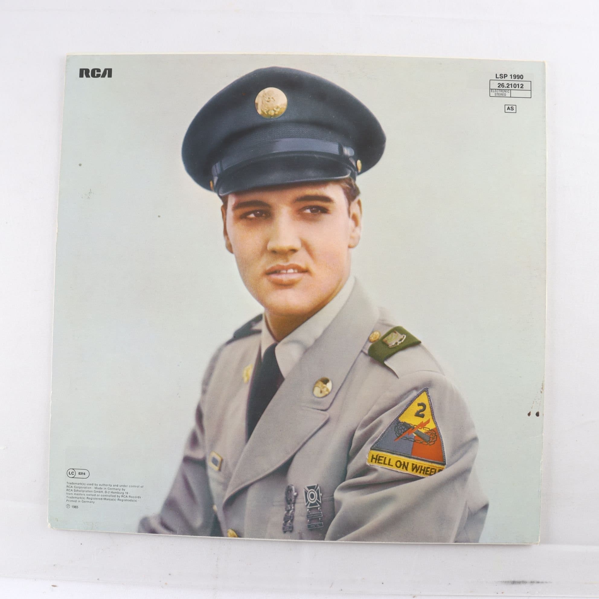 LP Elvis Presley, For LP Fans Only