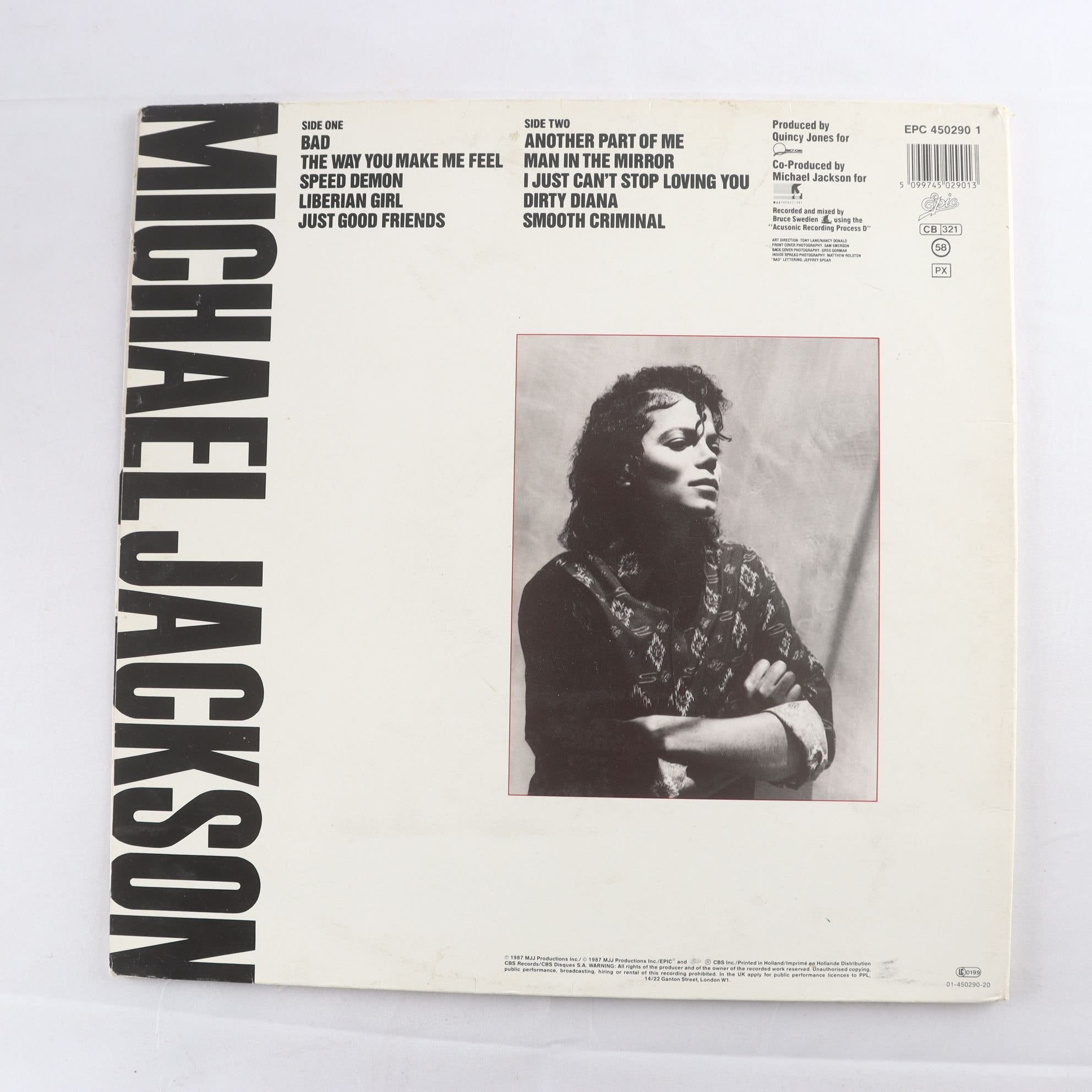 LP Michael Jackson, Bad