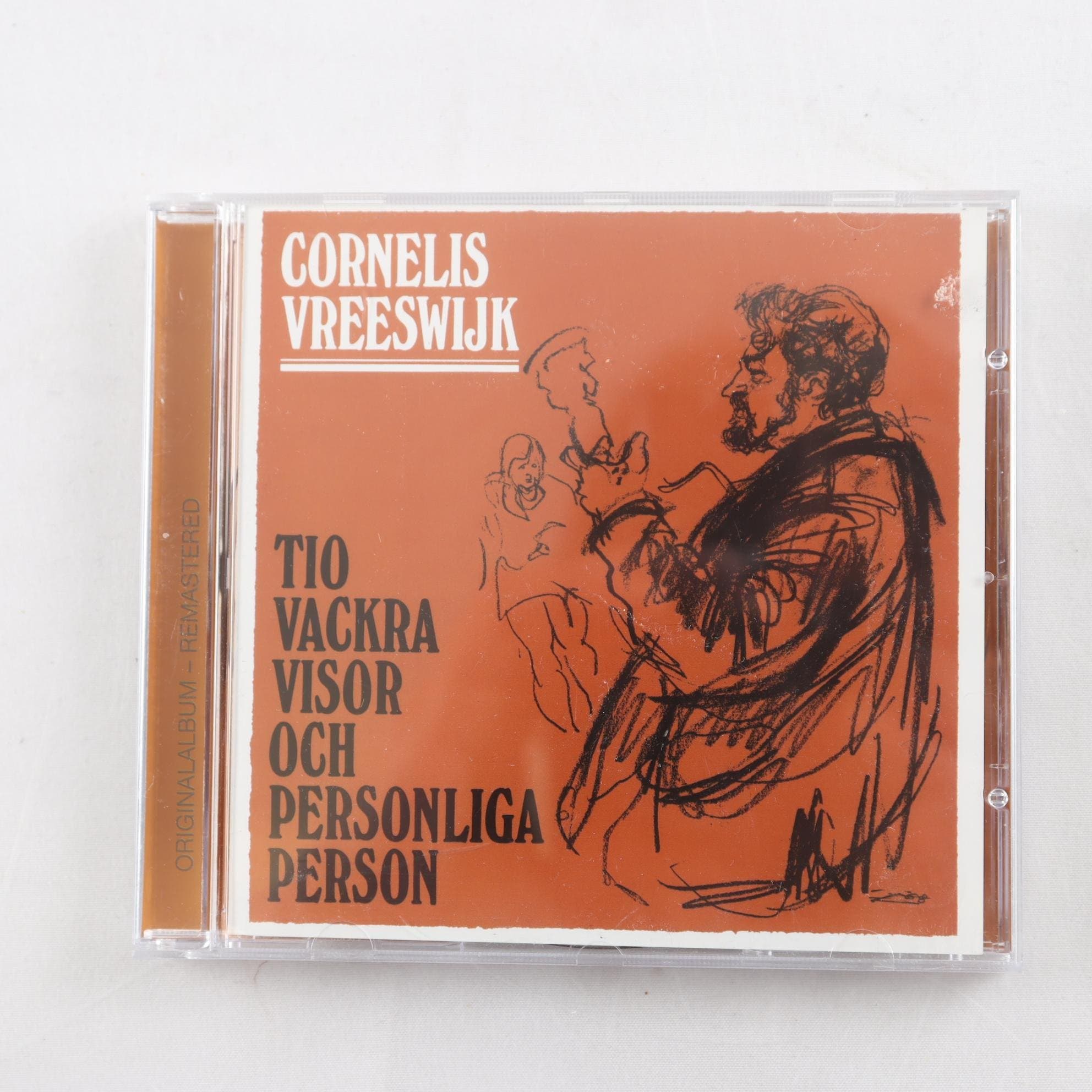 CD, Cornelis Vreeswijk, Tio Vackra Visor Och Personliga Person