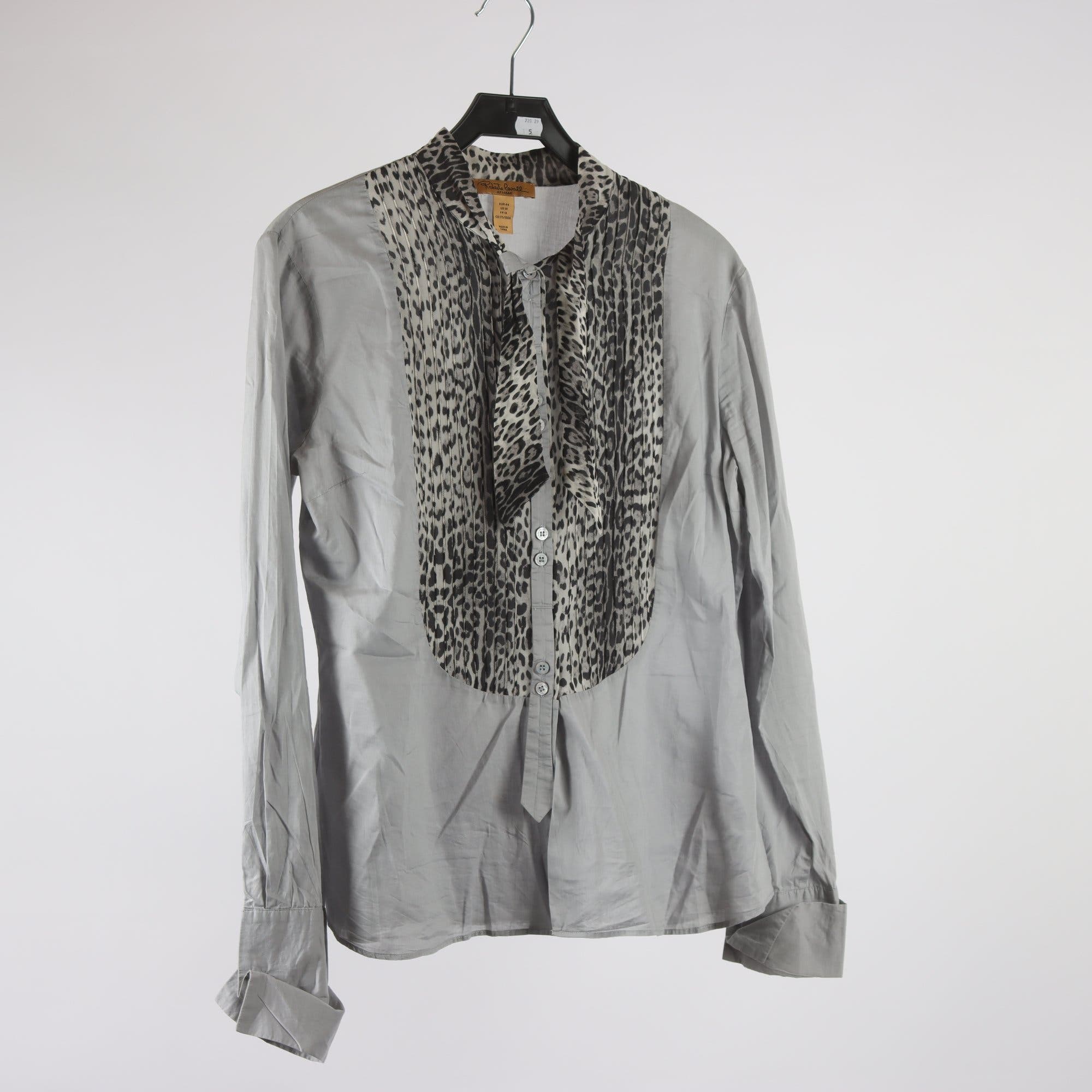 Blus, Roberto Cavalli x H&M, gtå, stl. 44