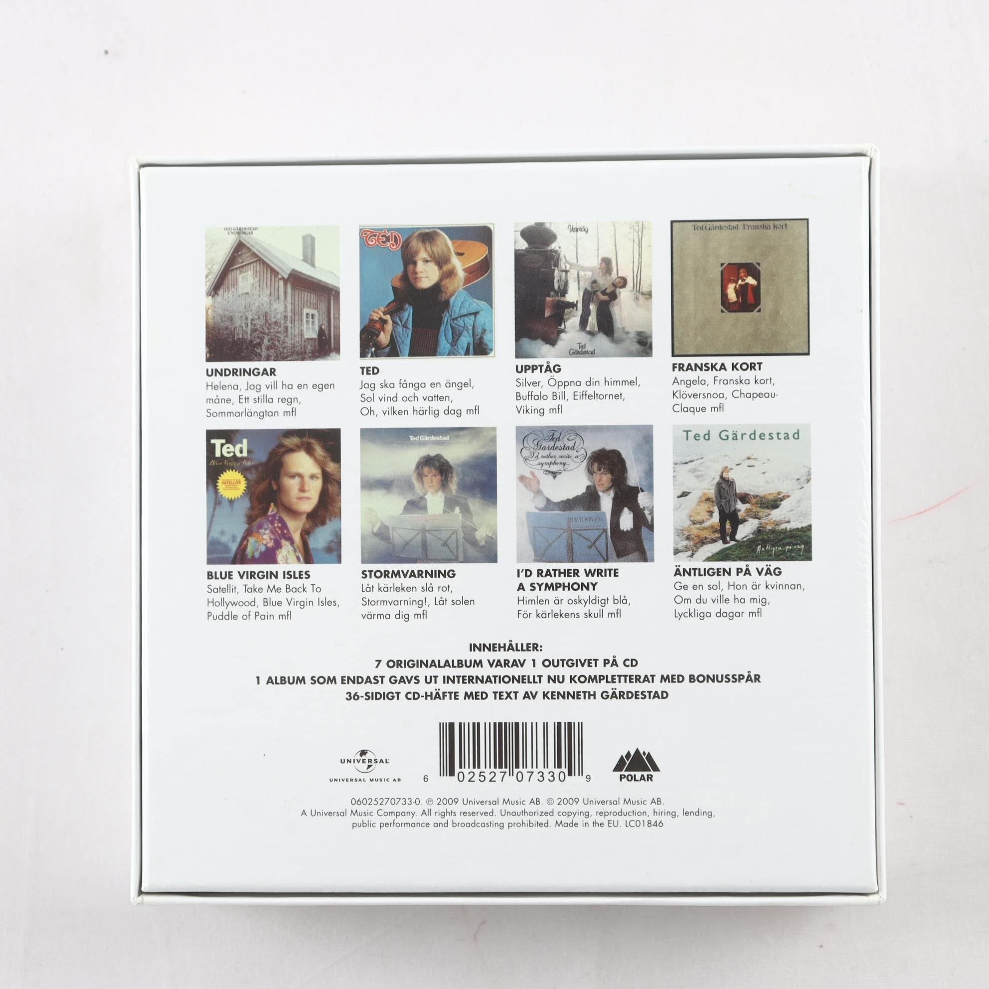 CD Ted Gärdestad, Helt Nära Dig Samlade Album