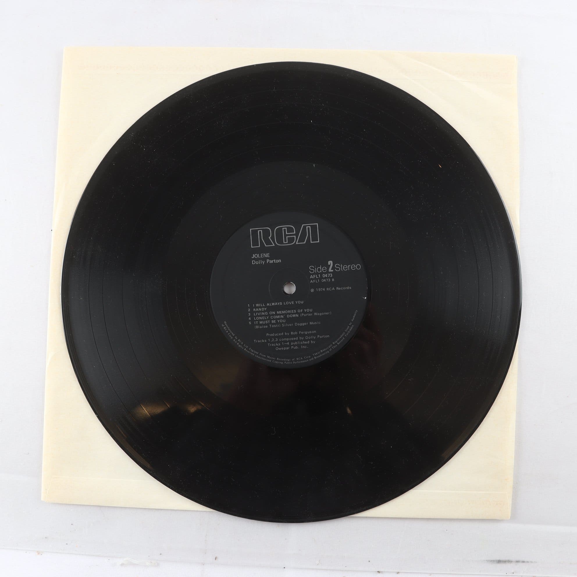 LP Dolly Parton, Jolene