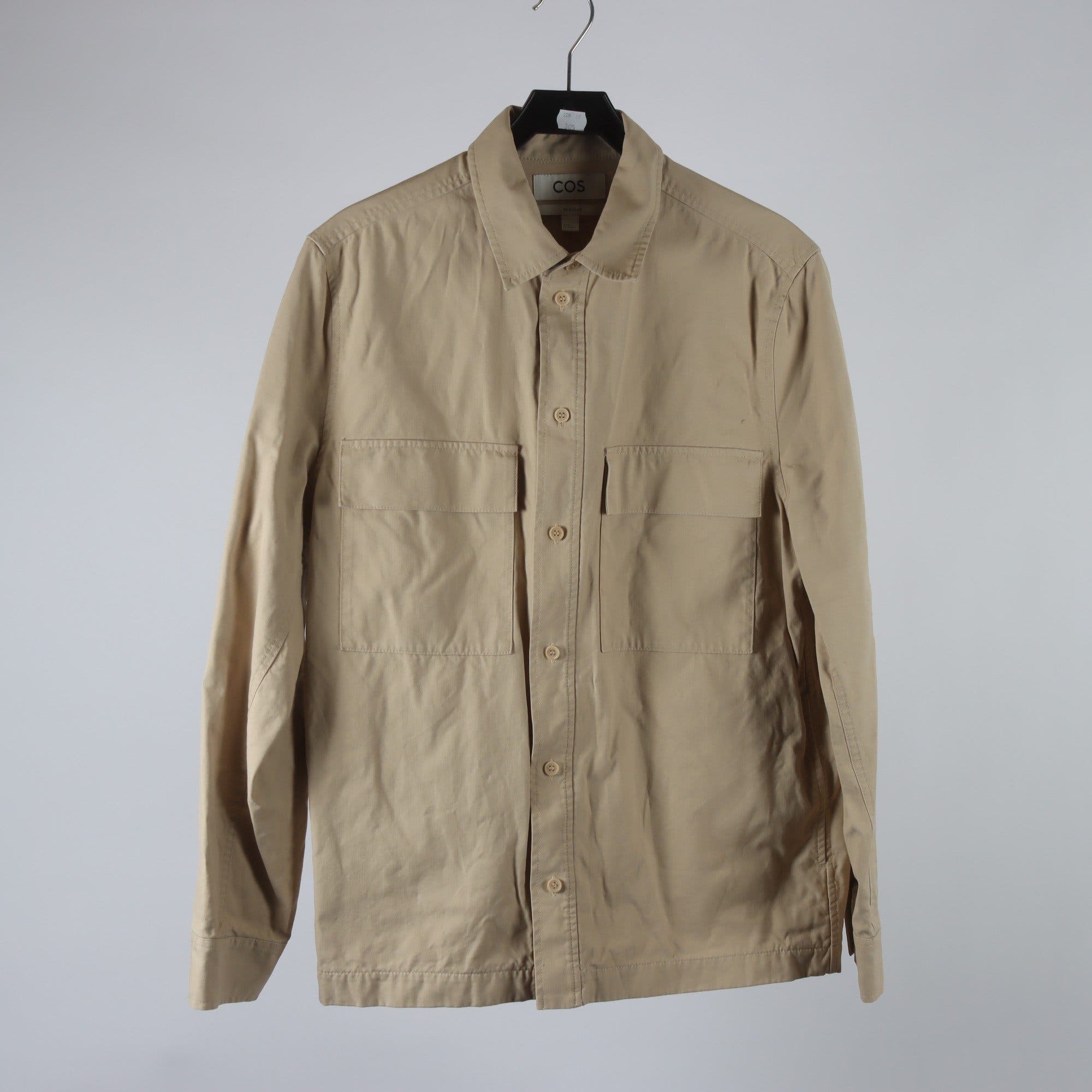 Skjortjacka, COS, beige, stl. M.