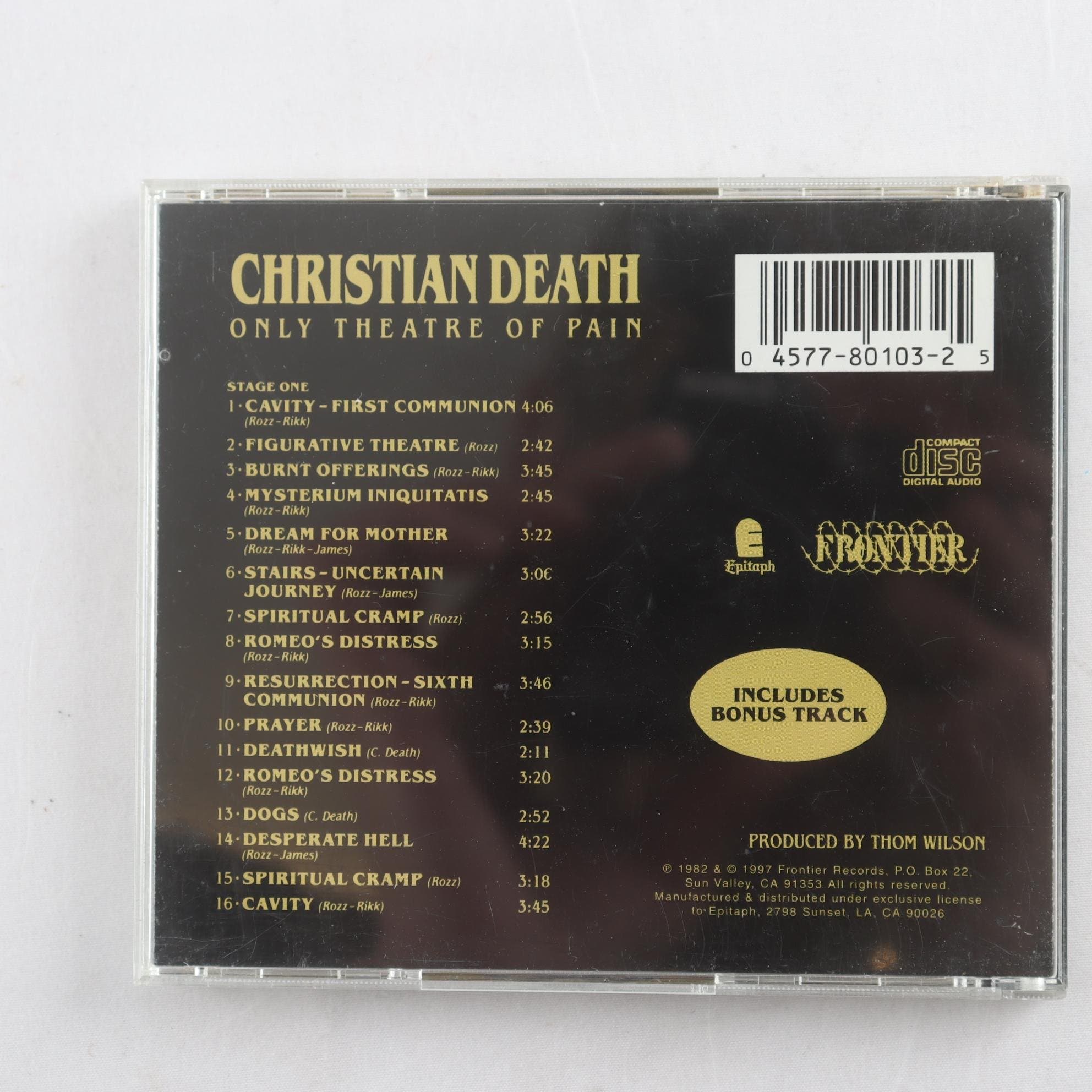 CD Christian Death, Only Theatre of Pain