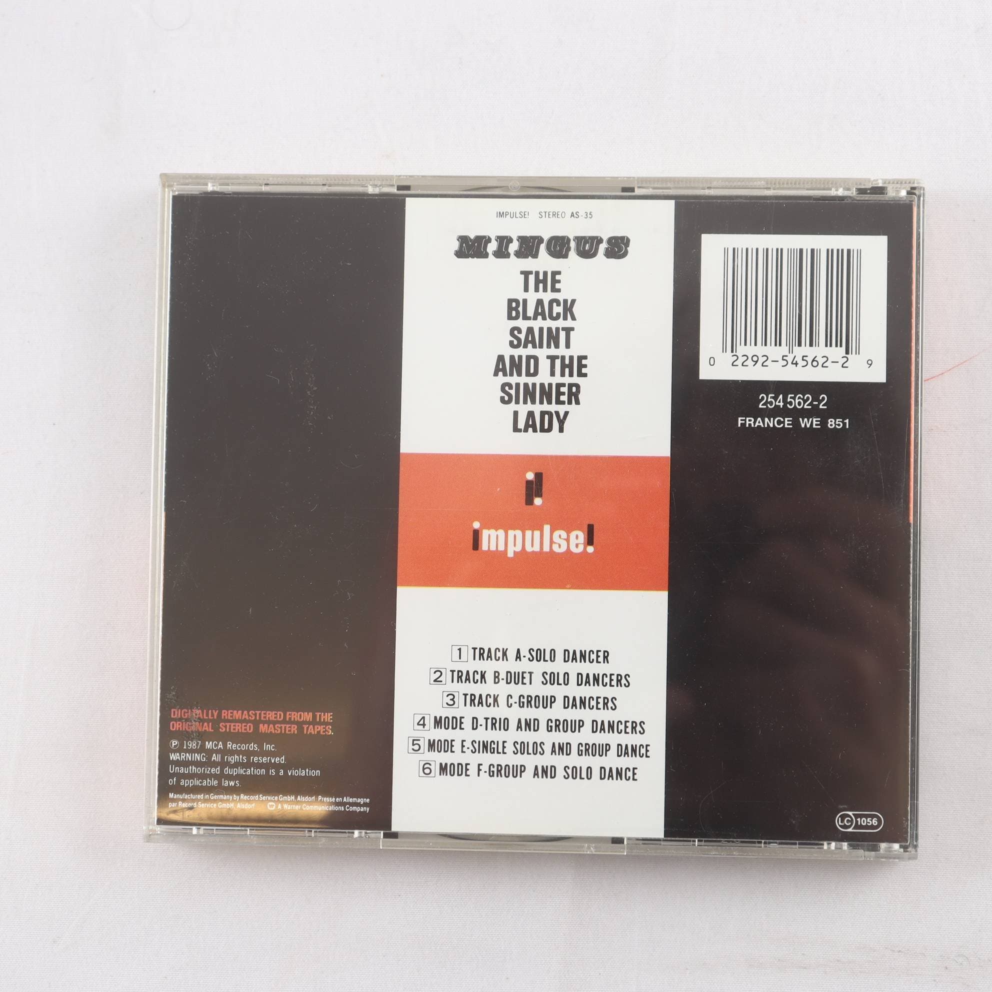 CD Charlie Mingus, The Black Saint and the Sinner Lady