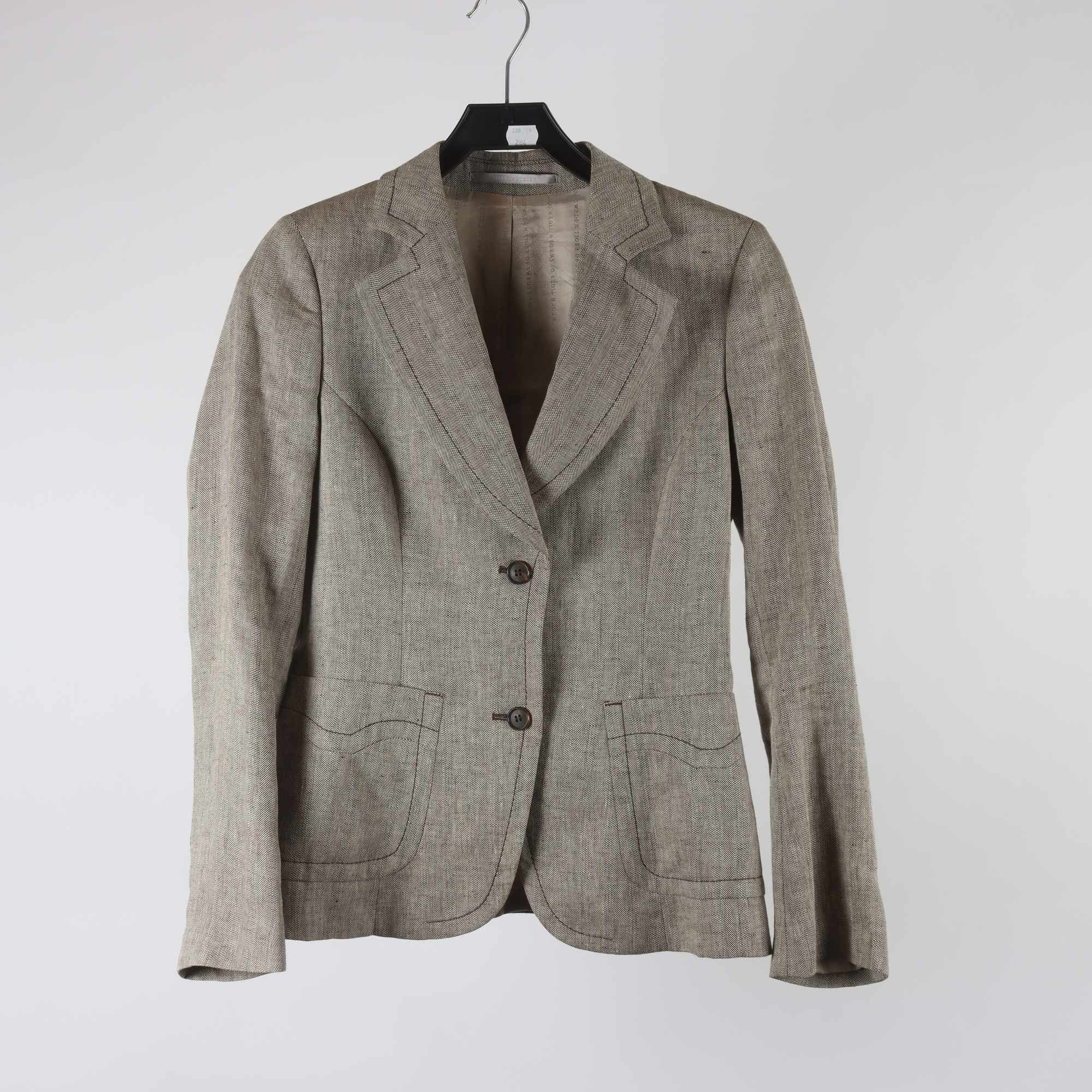 Kavaj, Tiger of Sweden, beige, 100% lin, stl. 38.