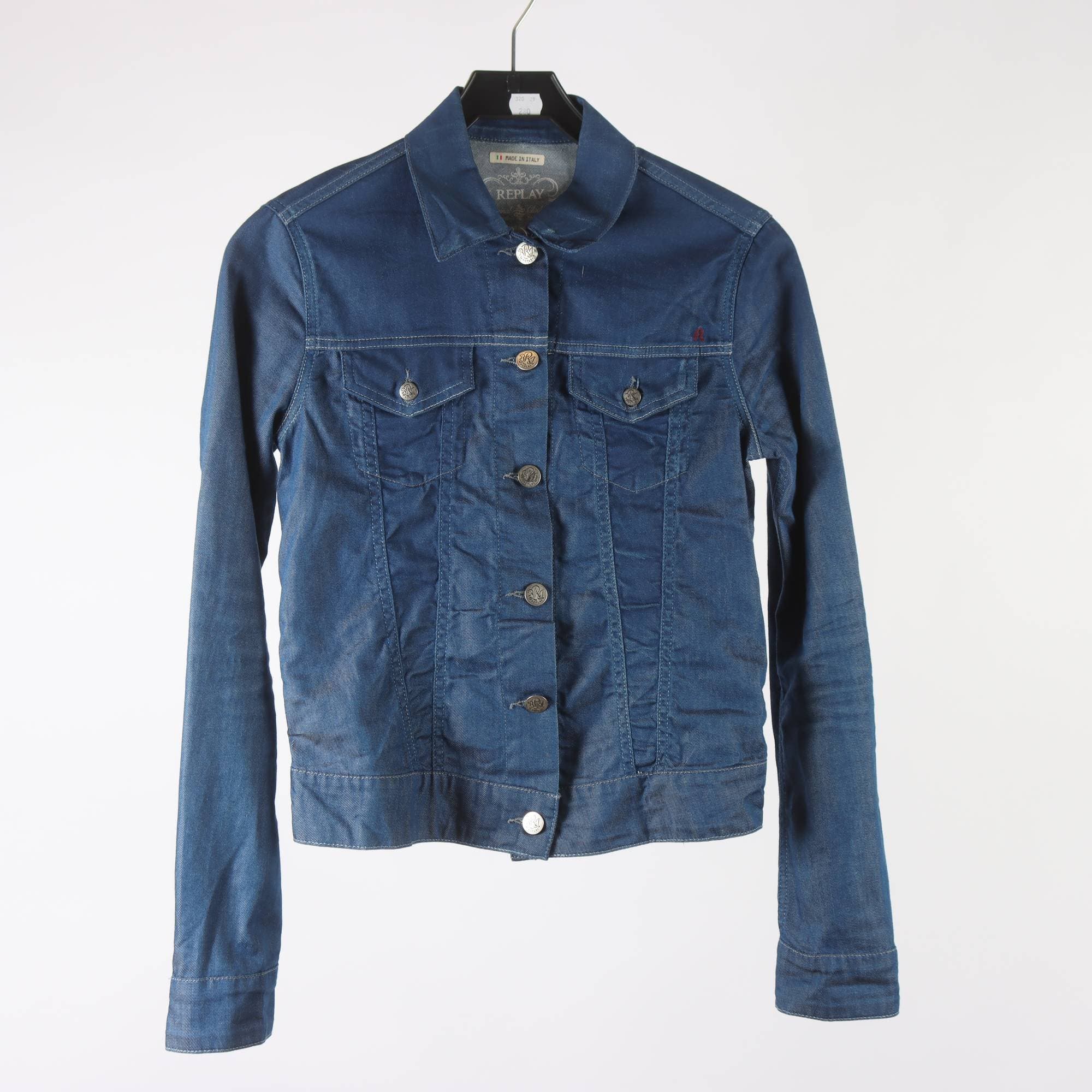Jeansjacka, Replay, blå, stl. M.