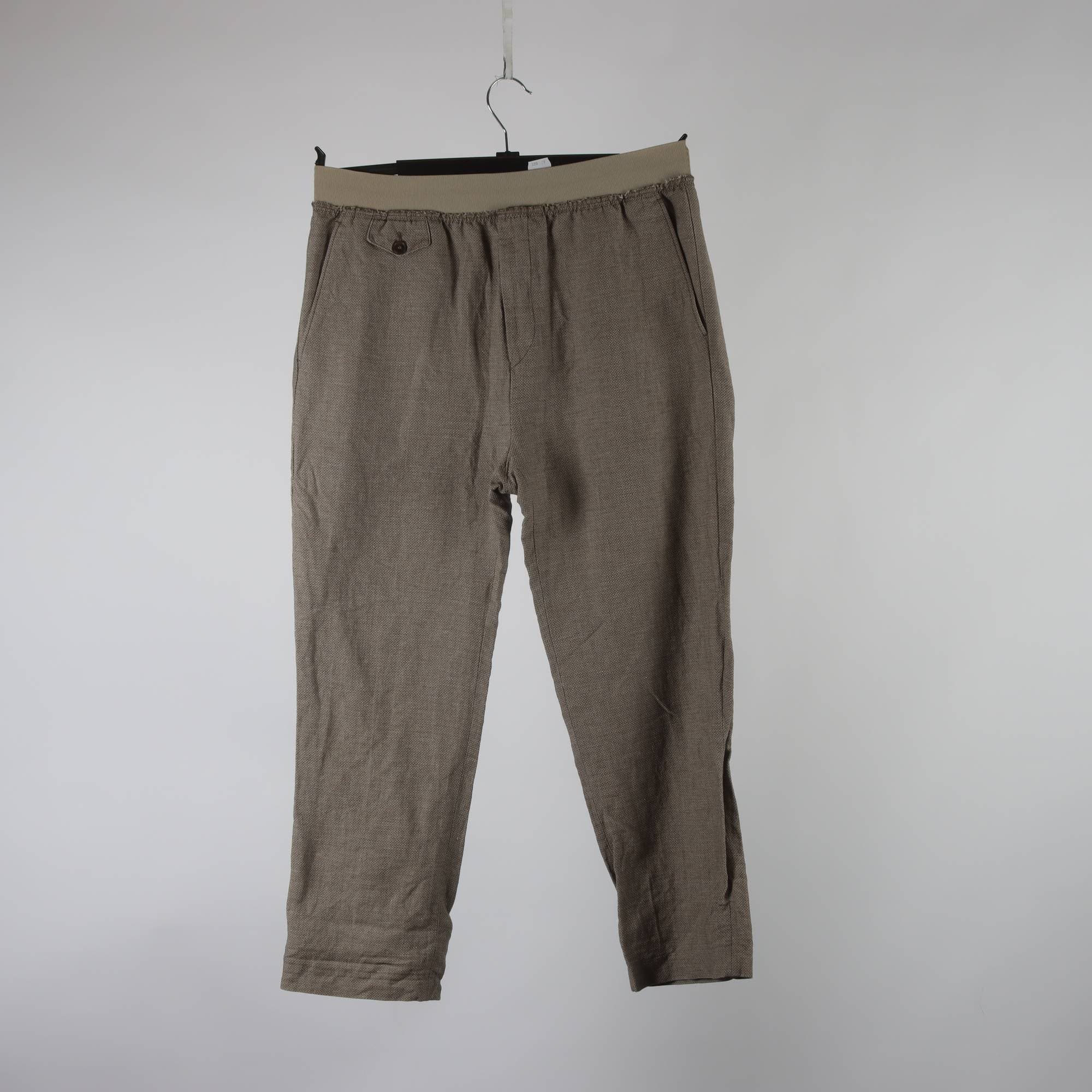 Byxor, Acne, beige, stl. 52.
