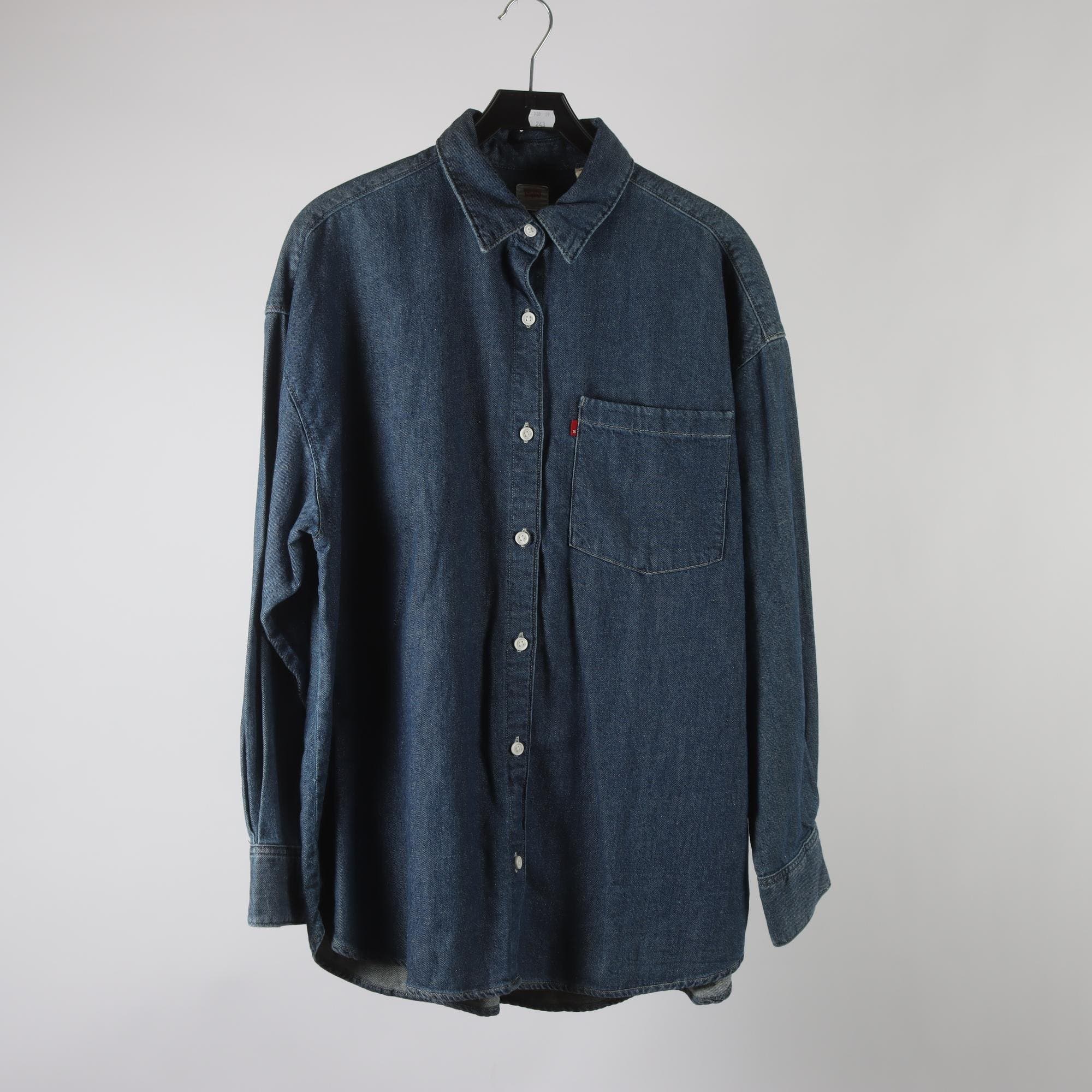 Jeansskjorta, Levis, blå, stl. L.