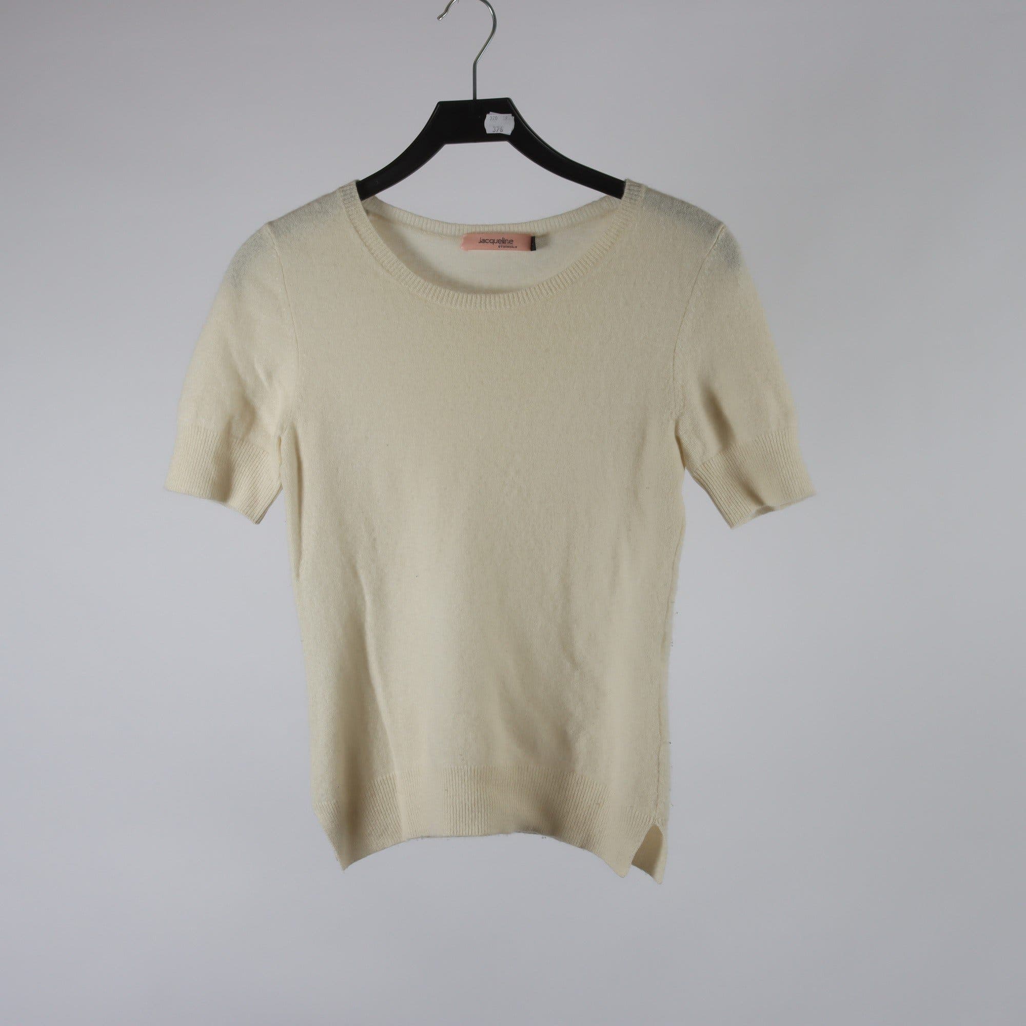 Tröja, Jacqueline, offwhite, 100% cashmere, stl. S.