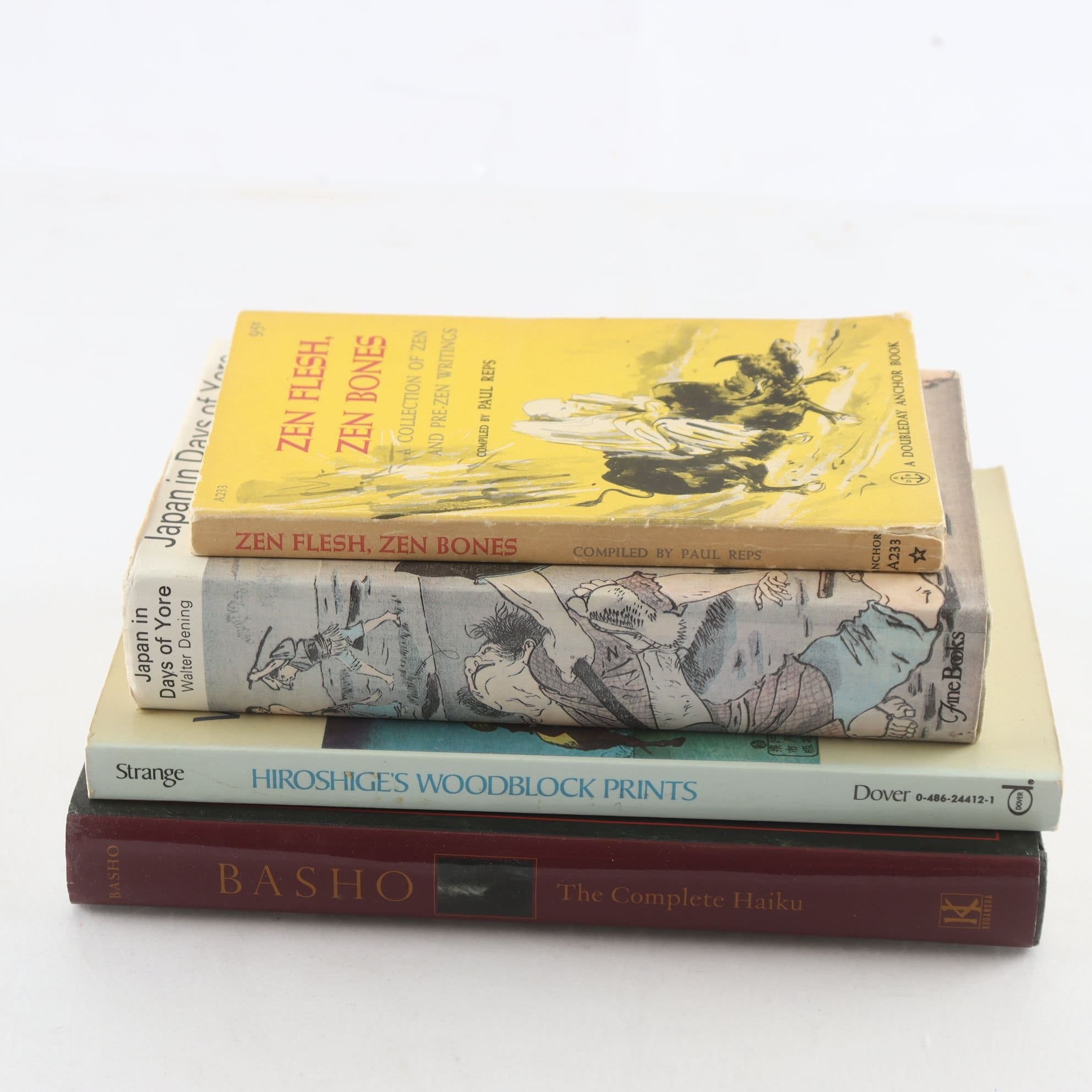 Japansk kulturhistoria, bokpaket med 4 volymer
