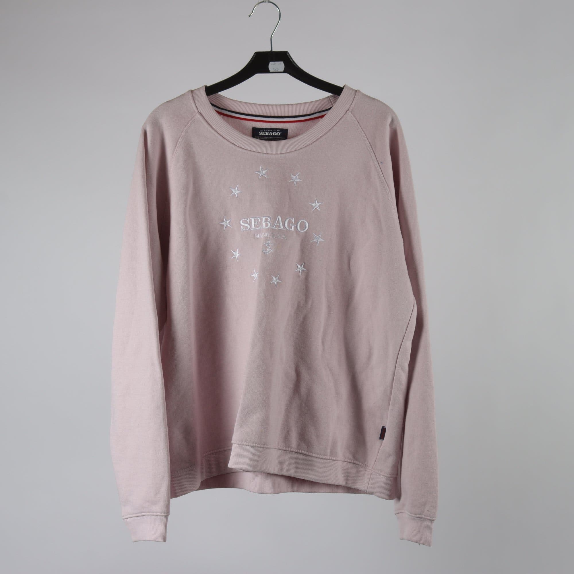 Sweatshirt, Sebago, ljuslila, stl XL.