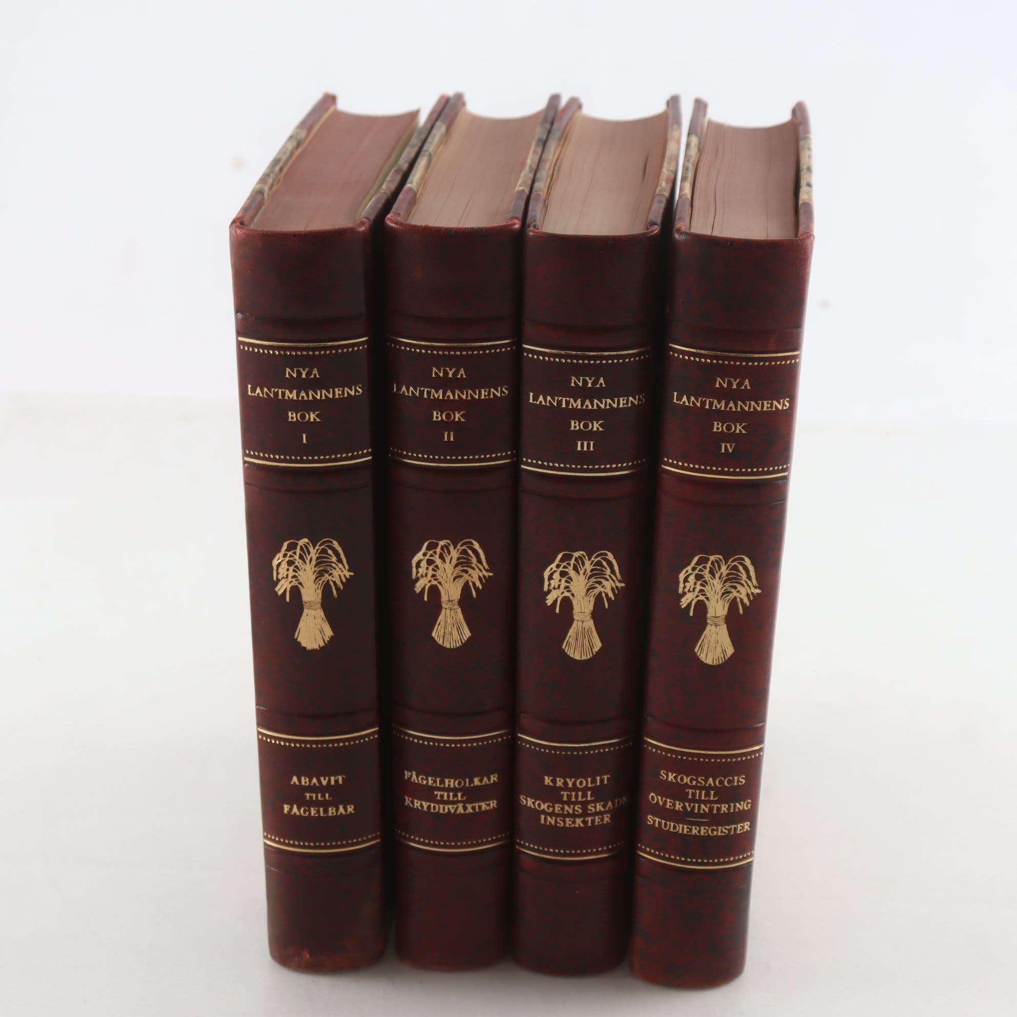 Nya lantmannens bok, Vol. I-IV
