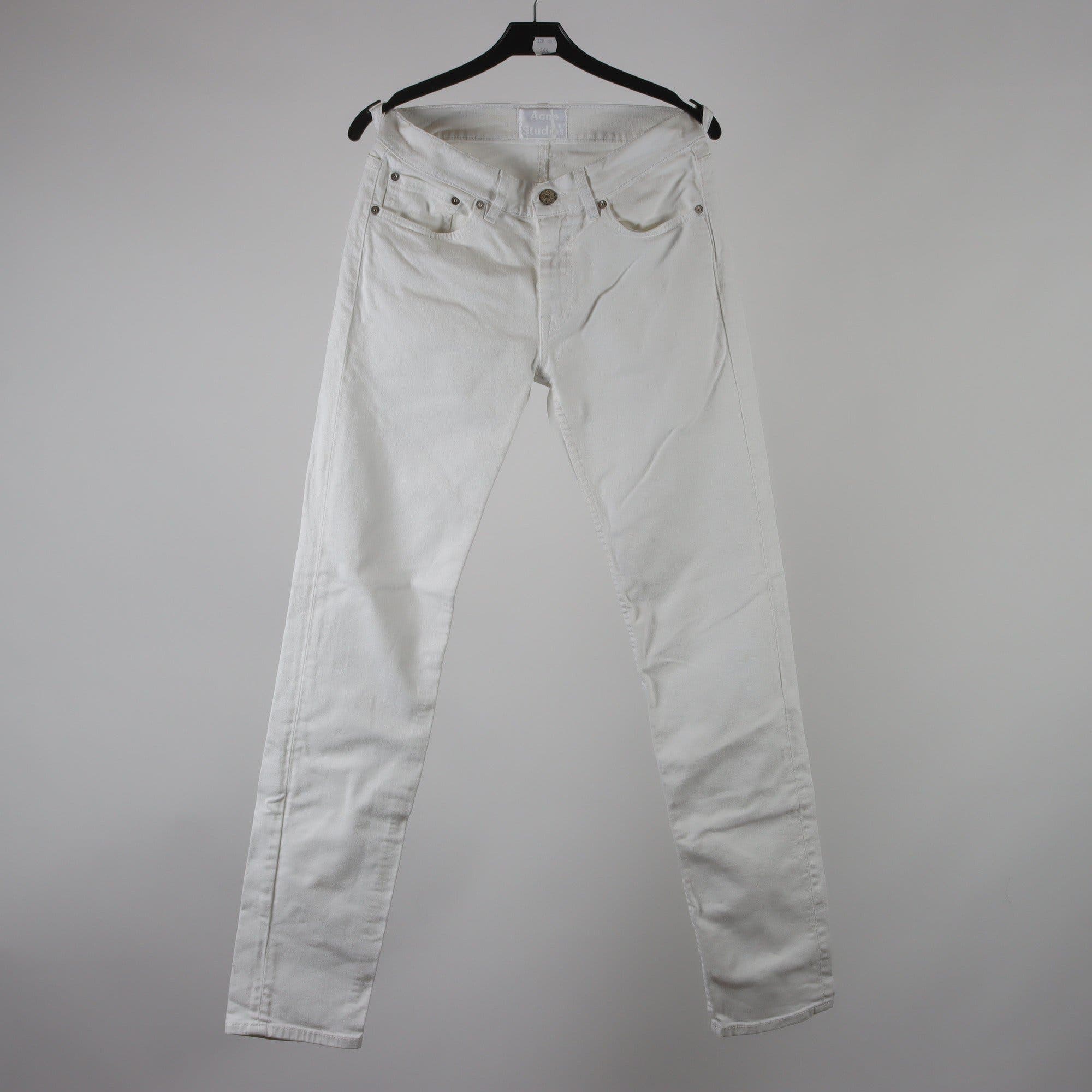 Jeans, Acne Studios, Ace White, vit, stl. 29″/32.