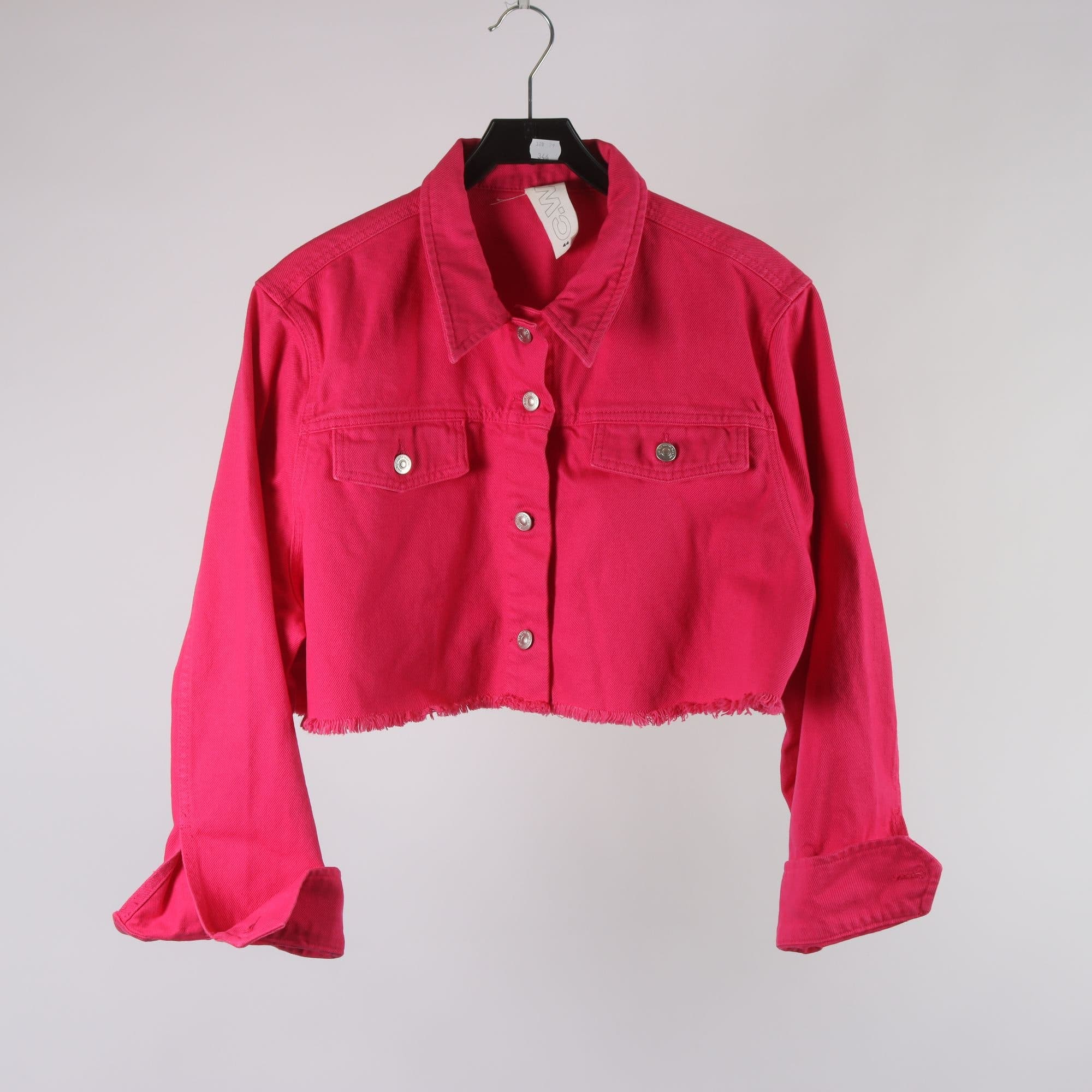 Jeansjacka, Carin Wester, rosa, stl. 44.