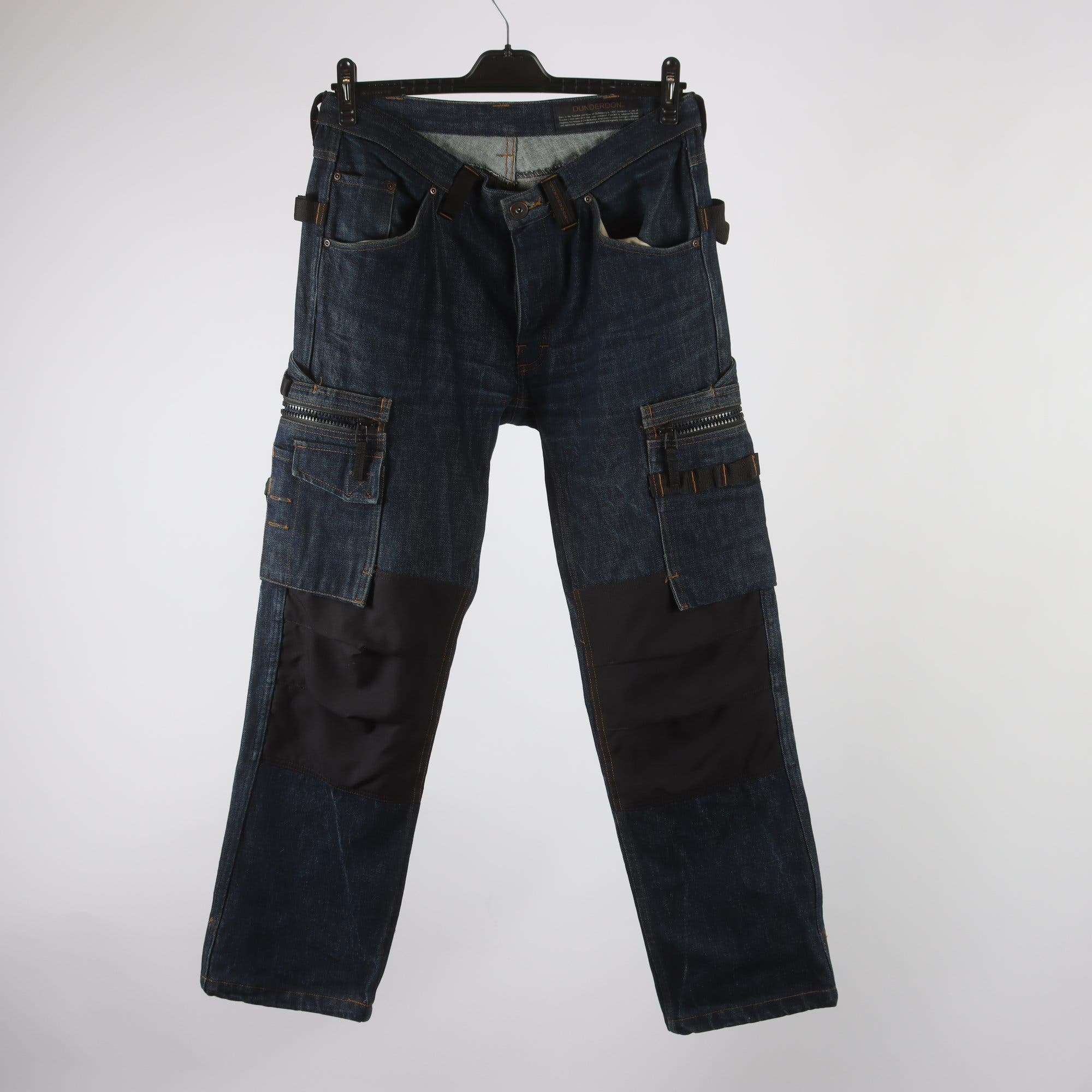Arbetsbyxor, Dunderdon, blå, jeans, stl. C 52.