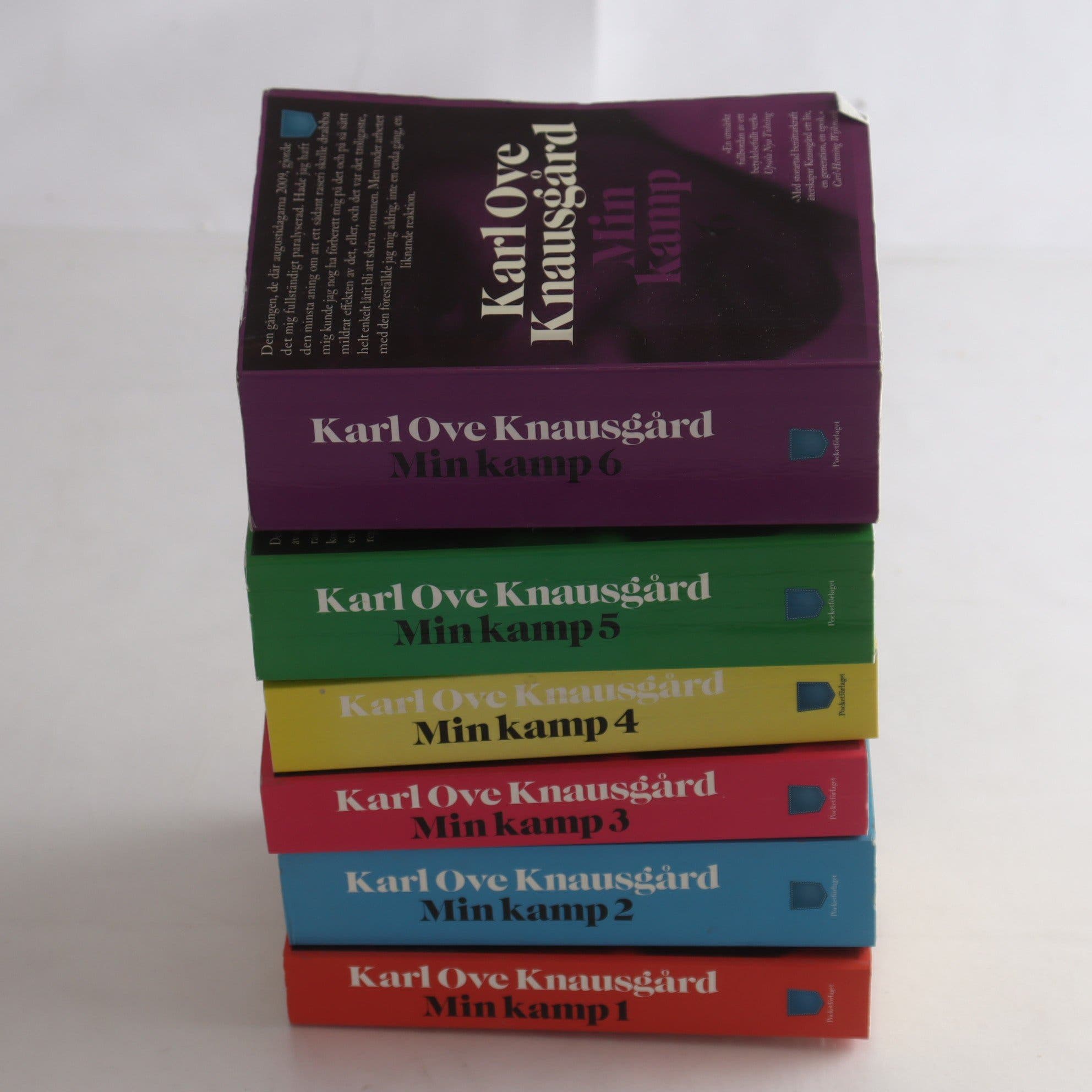 Karl Ove Knausgård, Min kamp, Vol. 1-6