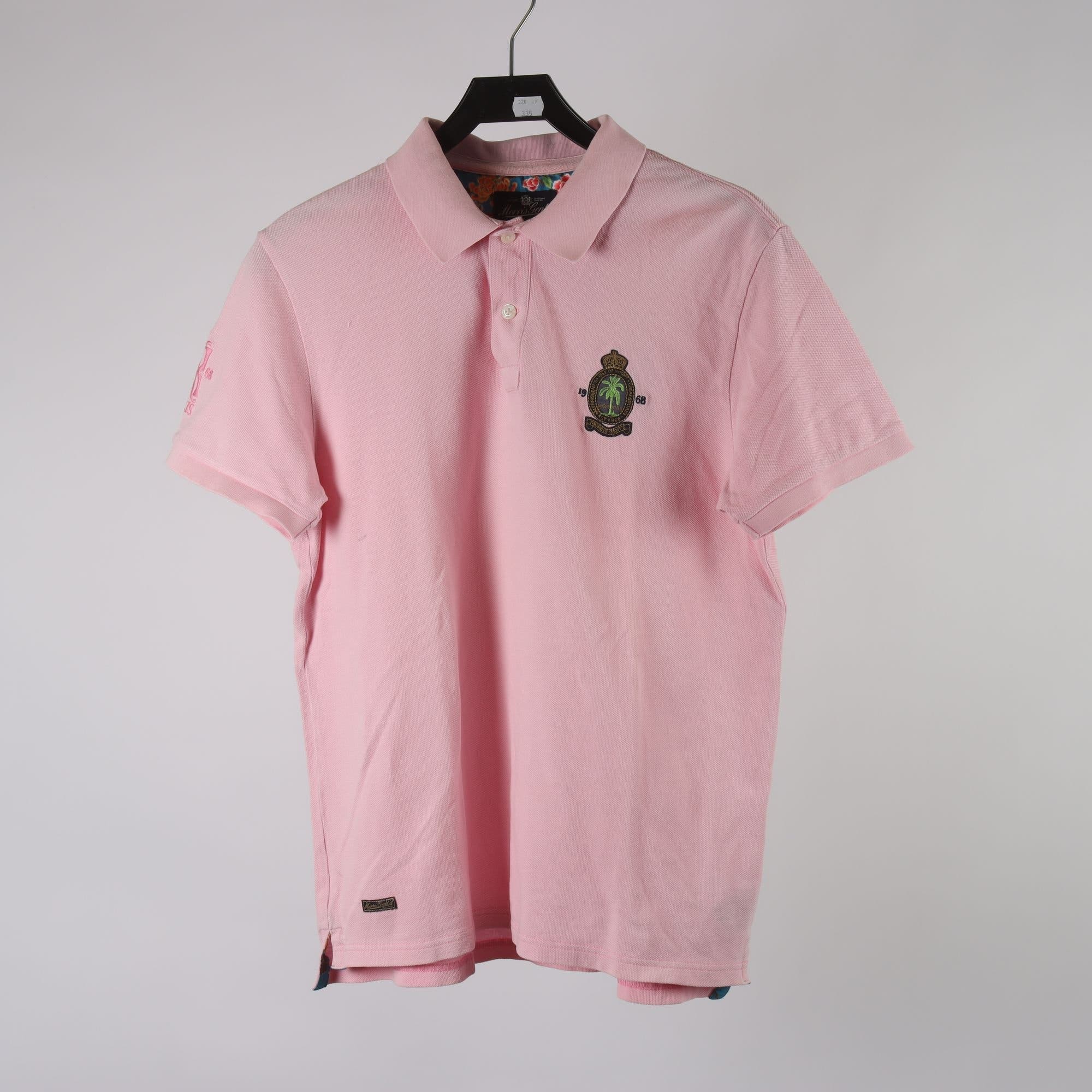 Piké, Morris Gents, rosa, stl. L.