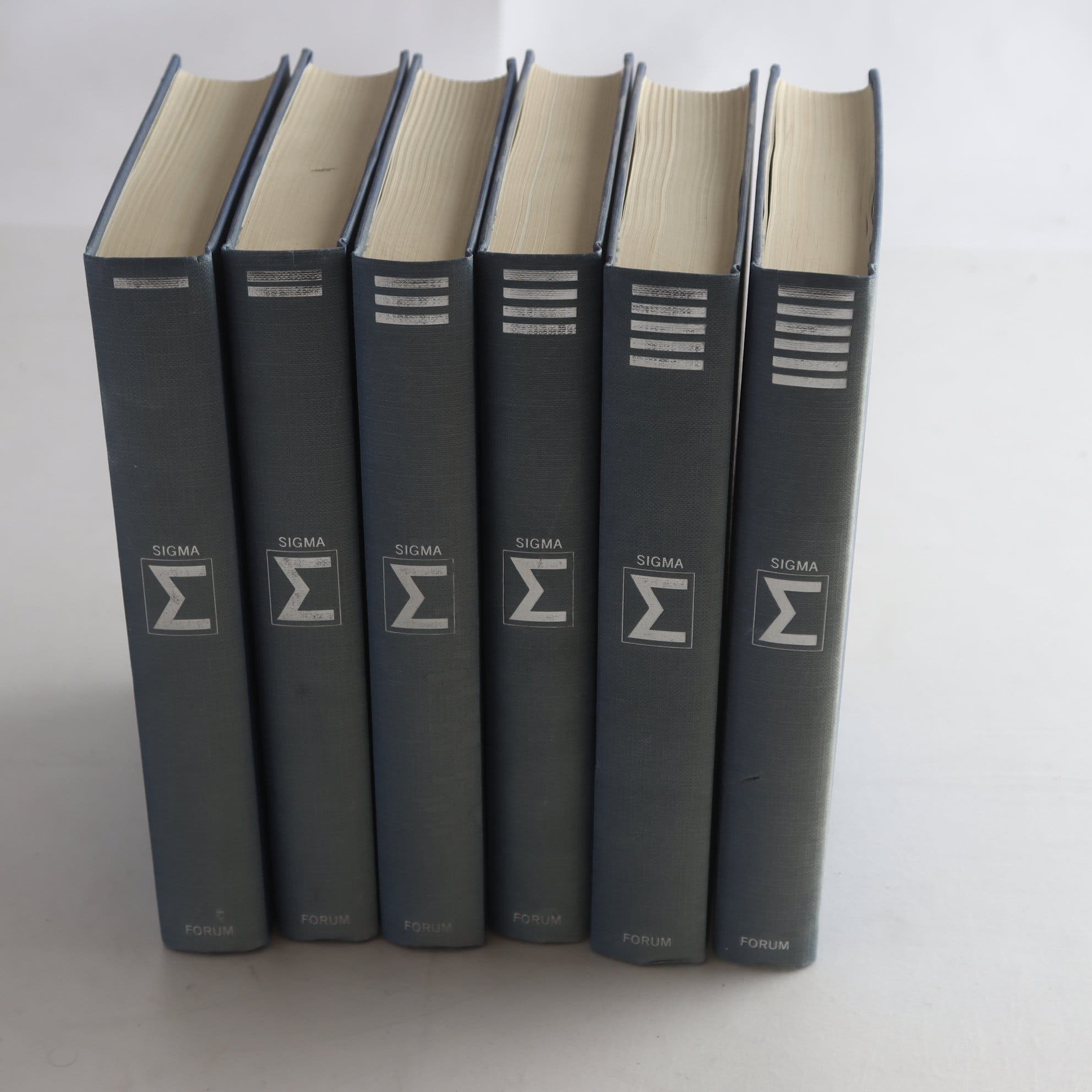 Sigma: En matematikens kulturhistoria, Vol. 1-6