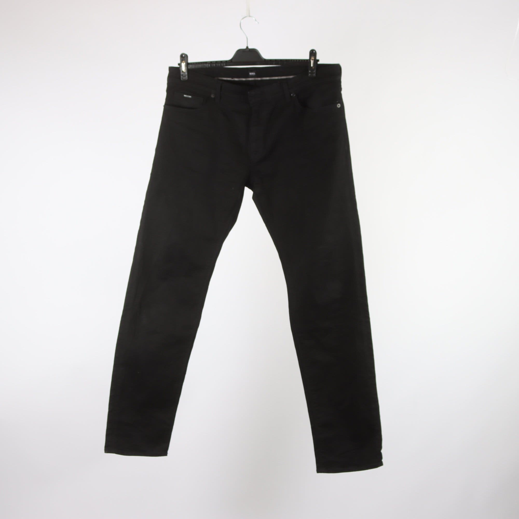 Jeans, Hugo Boss, svart, stl. 38″/34.