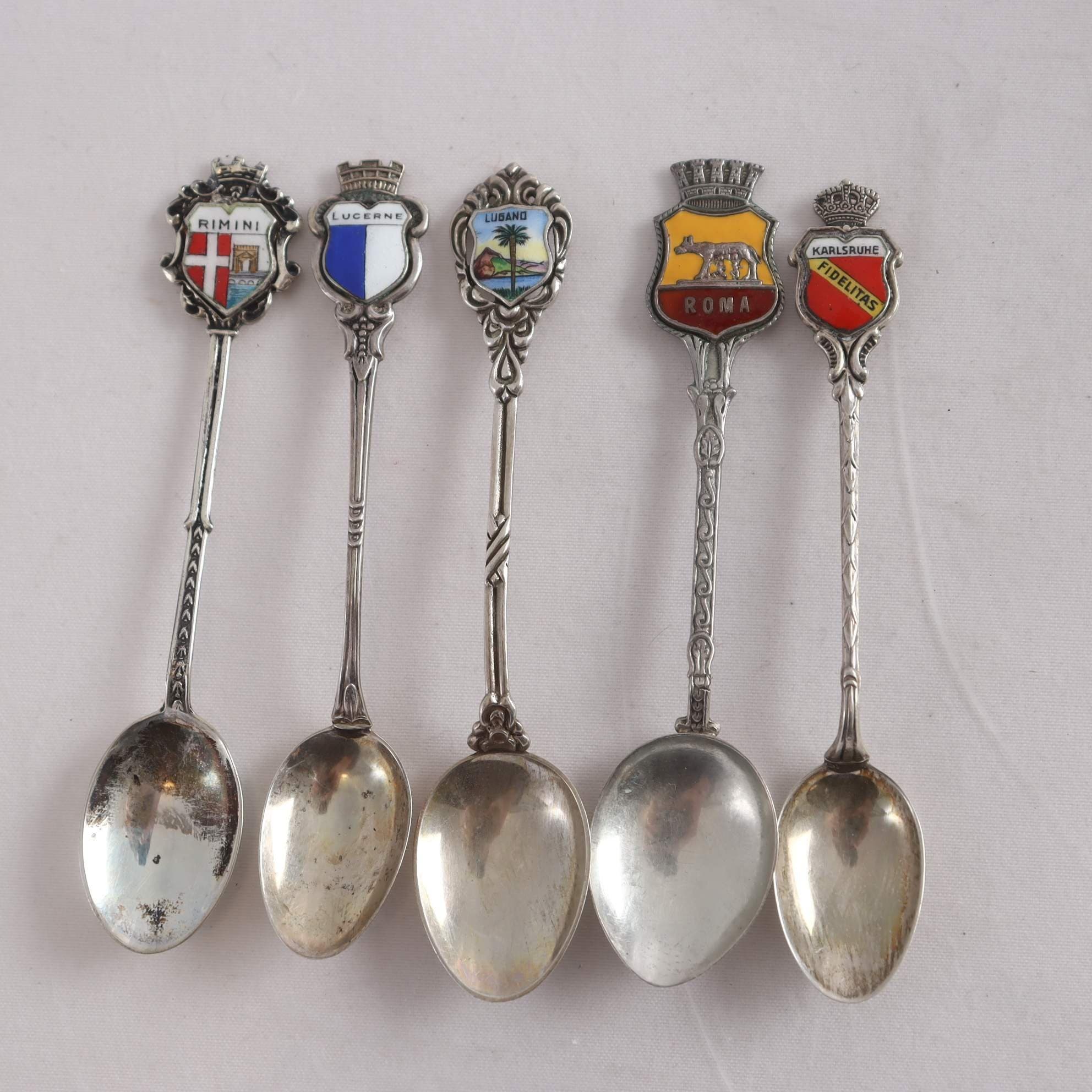 Souvenirskedar, silver 800-830