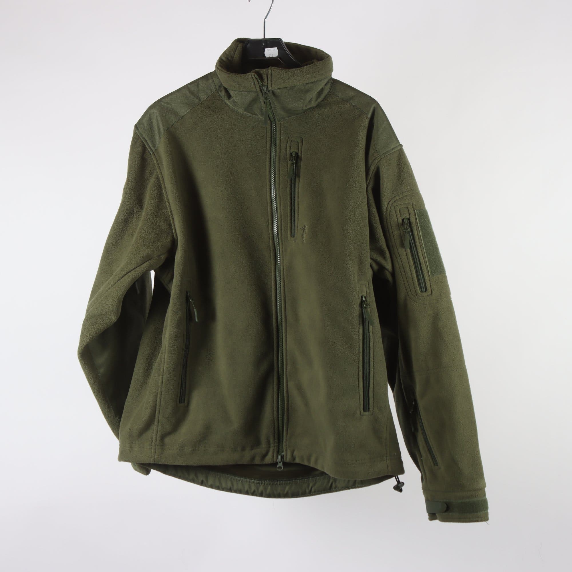 Fleece jacka, Vildmannen, grön, stl. XL.