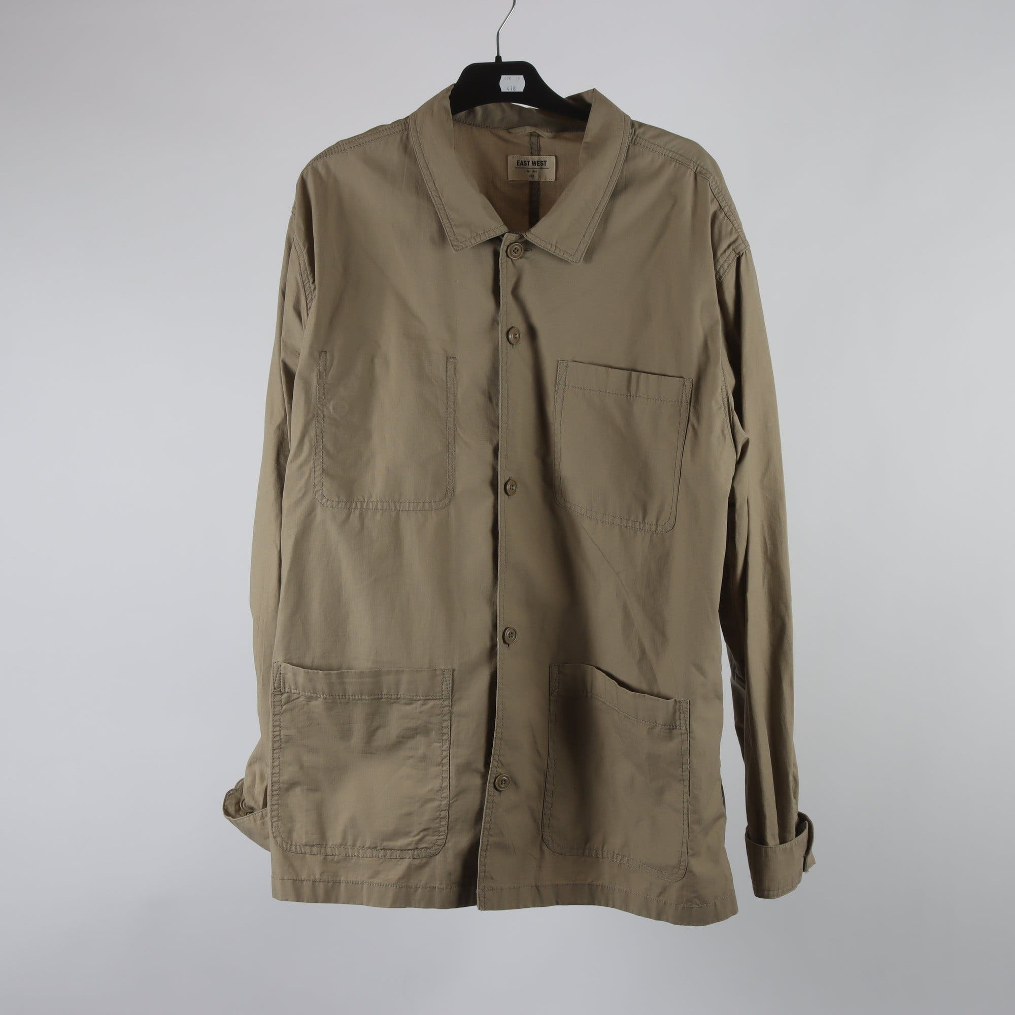 Worker jacket, East West, beige, stl. XXL.
