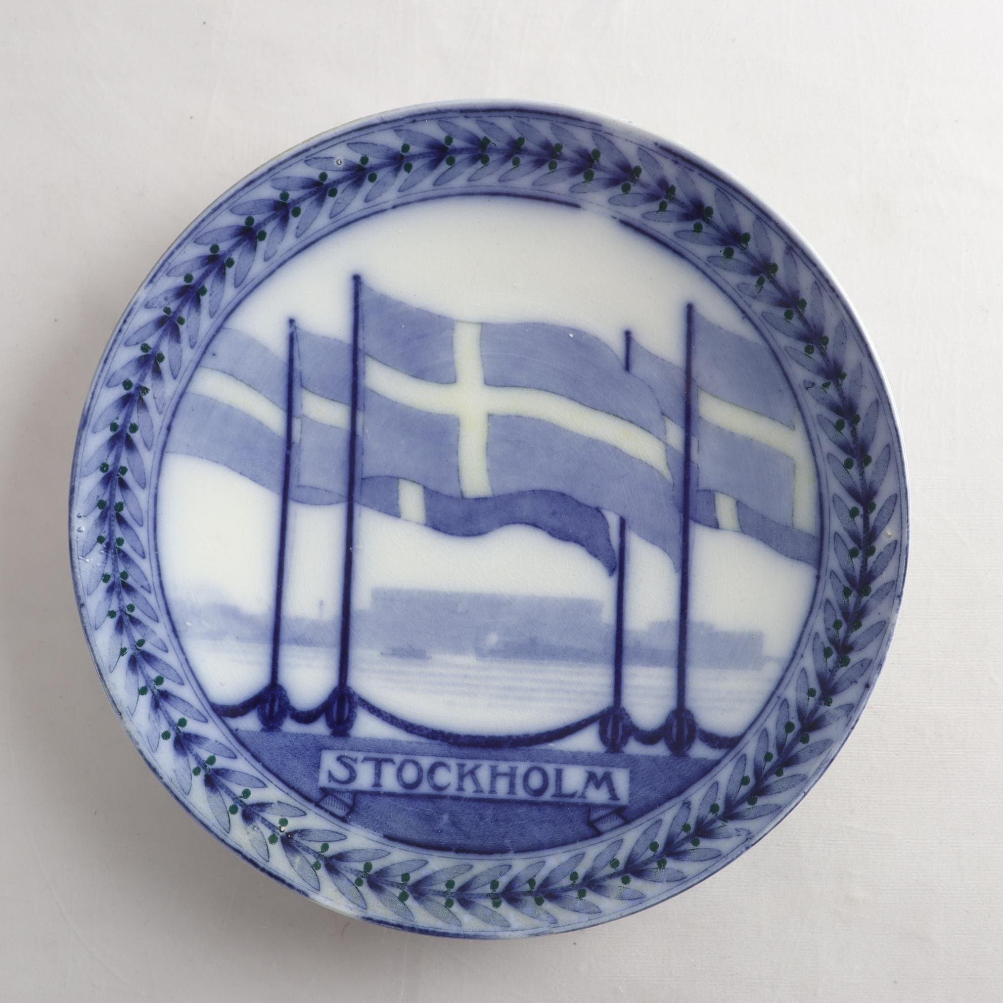 Samlartallrik, Olympiska sommarspelen, Stockholm 1912