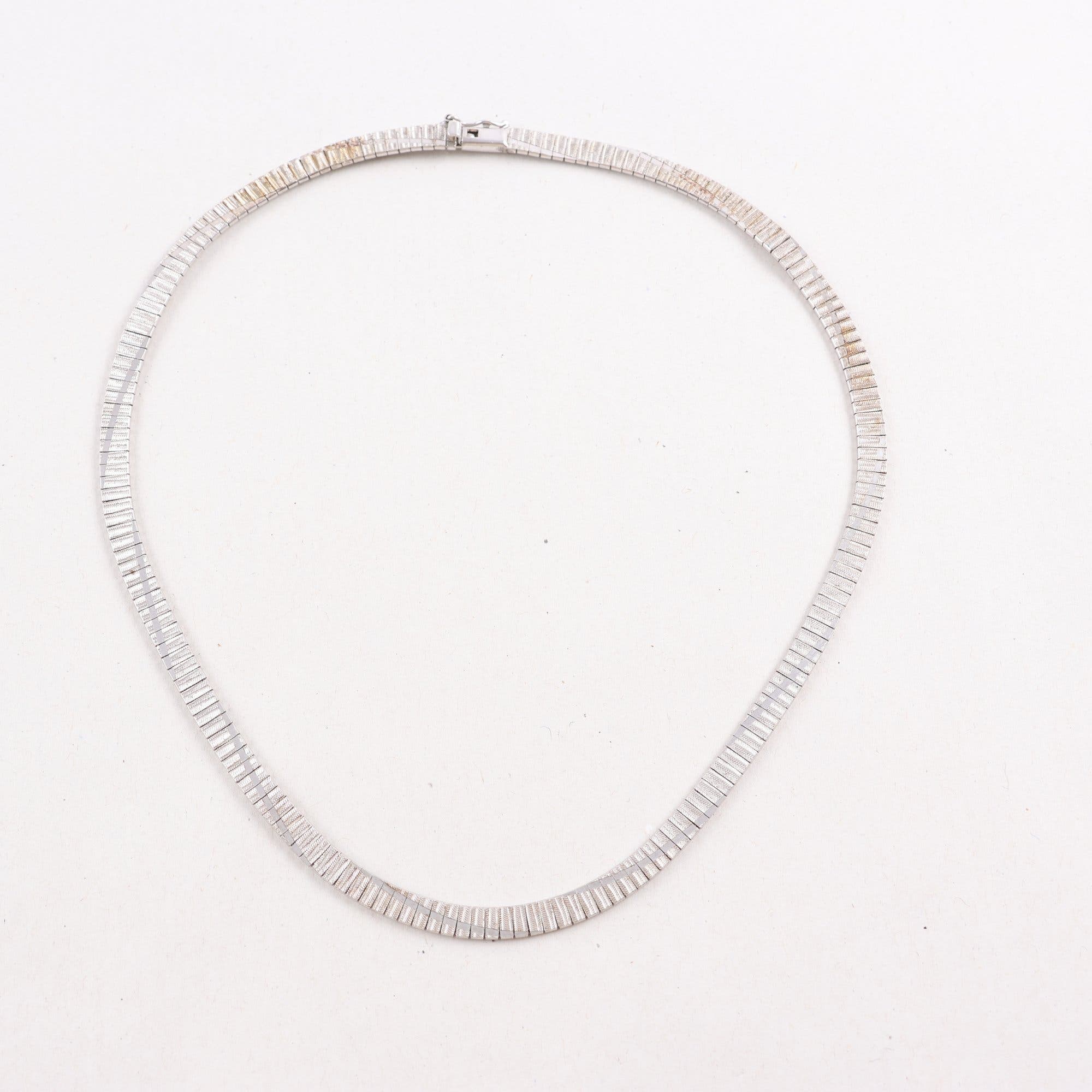 Halsband, silver