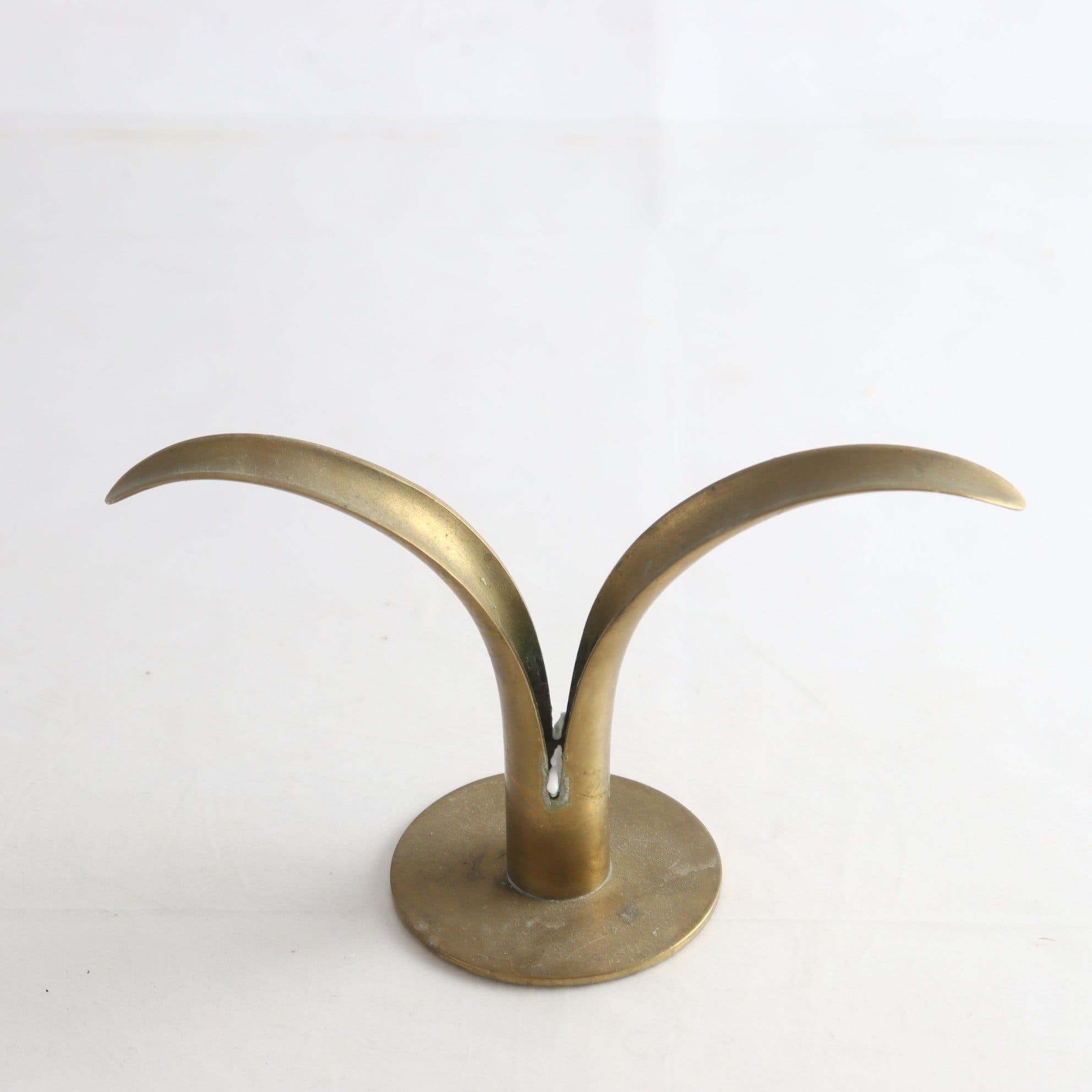 Ljusstake, Mässing, liljan, Ystad Metal