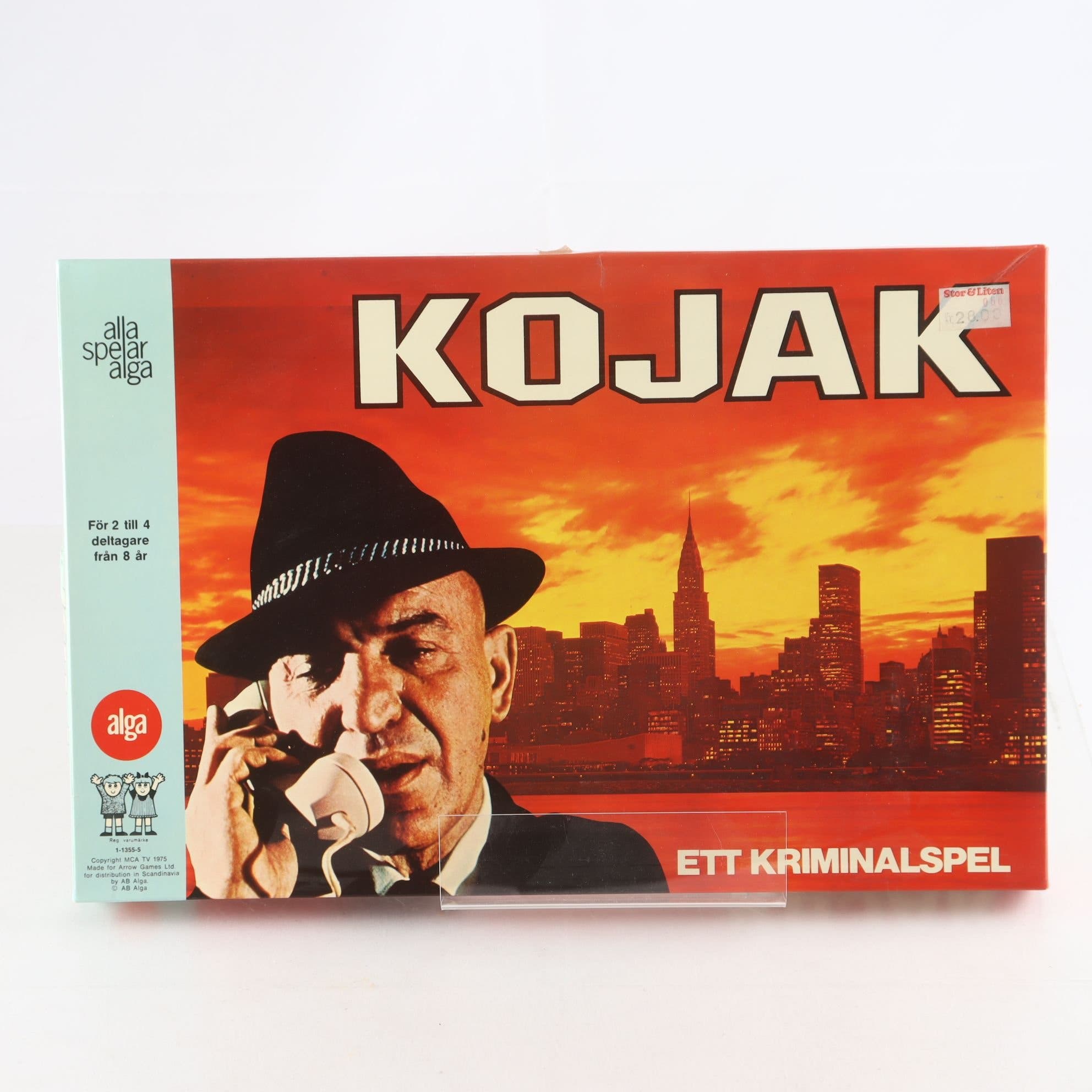 Spel, Kojak,ett kriminalspel, alga.