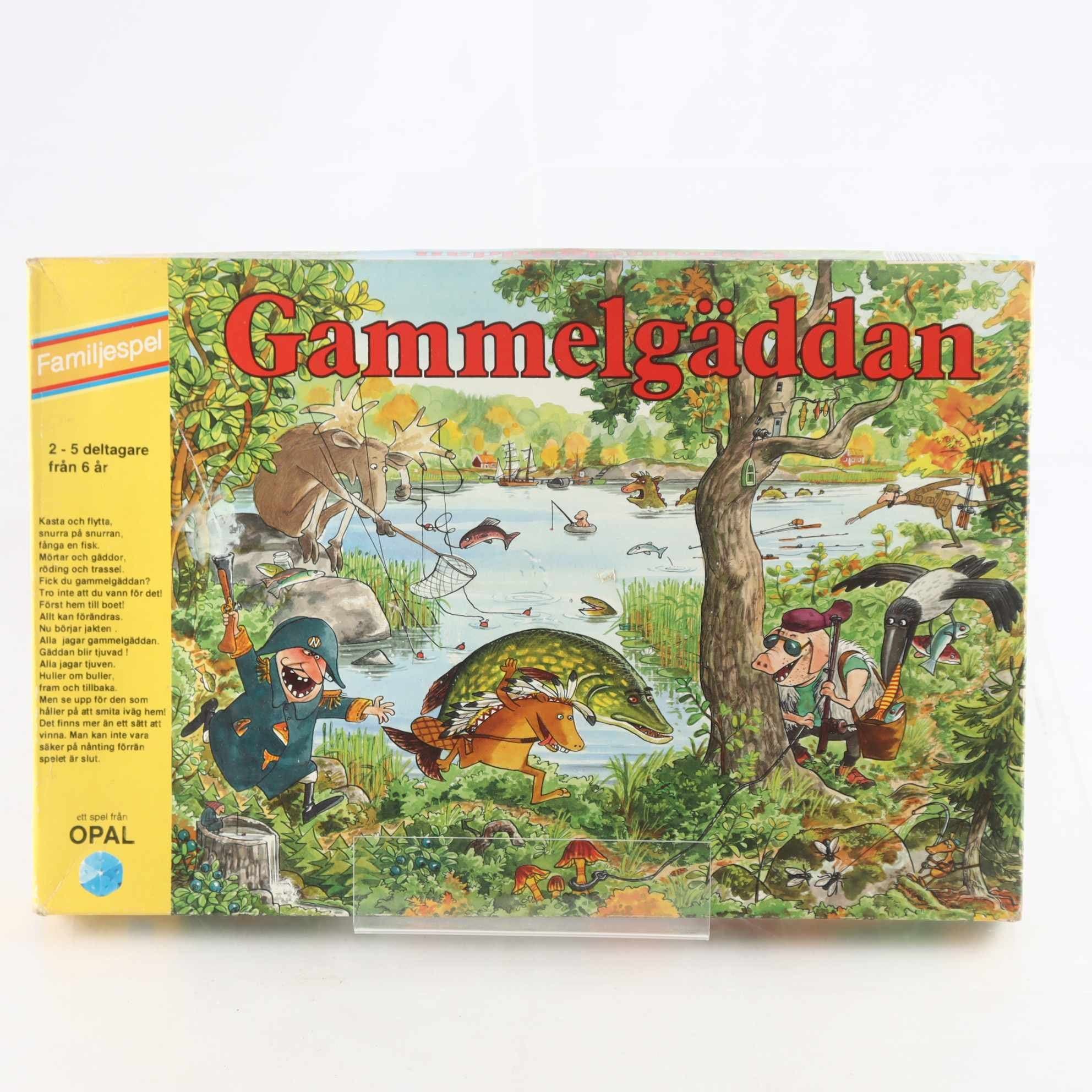 Spel, Gammelgäddan, opal.