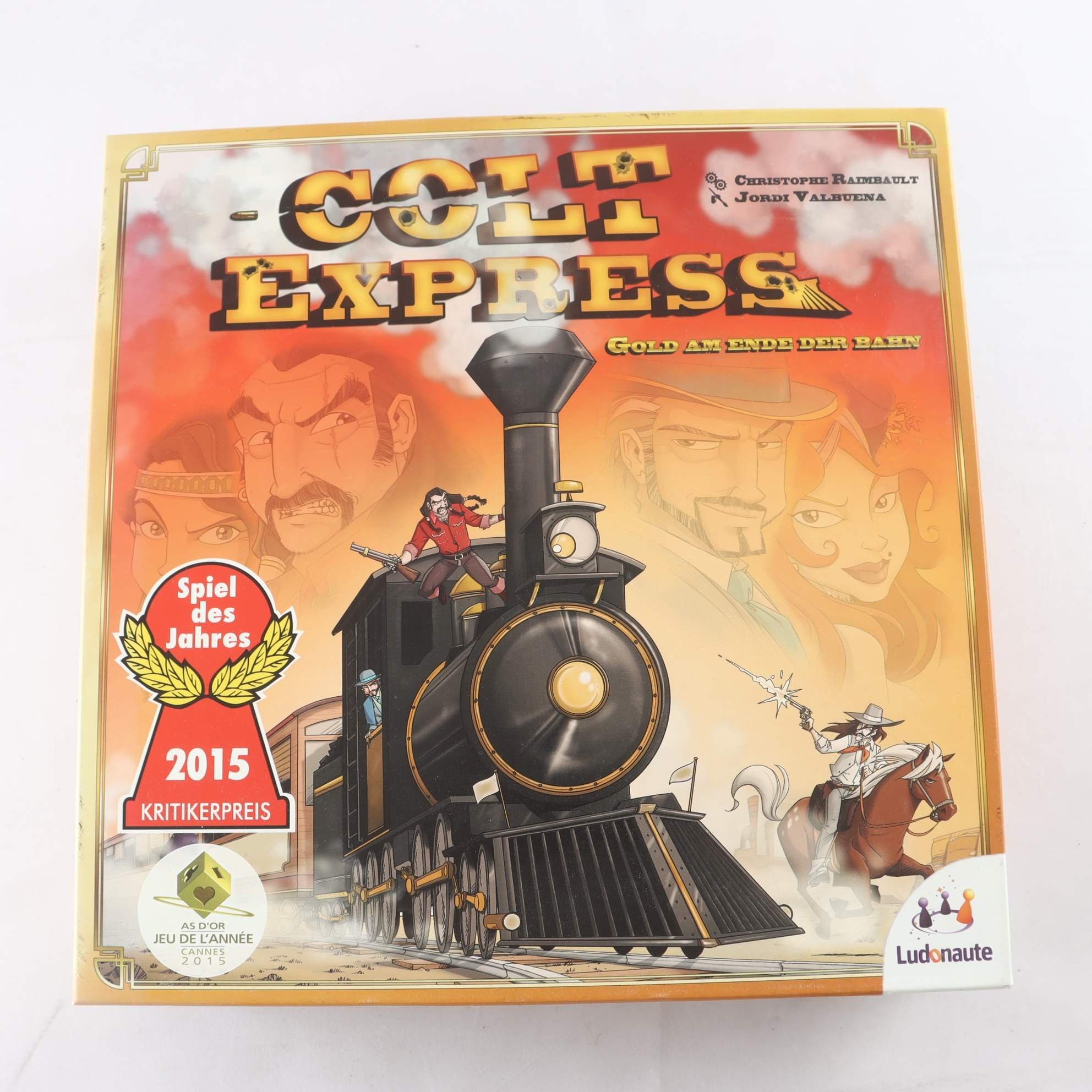 Spel, Colt-express,gold am ende der bahn.