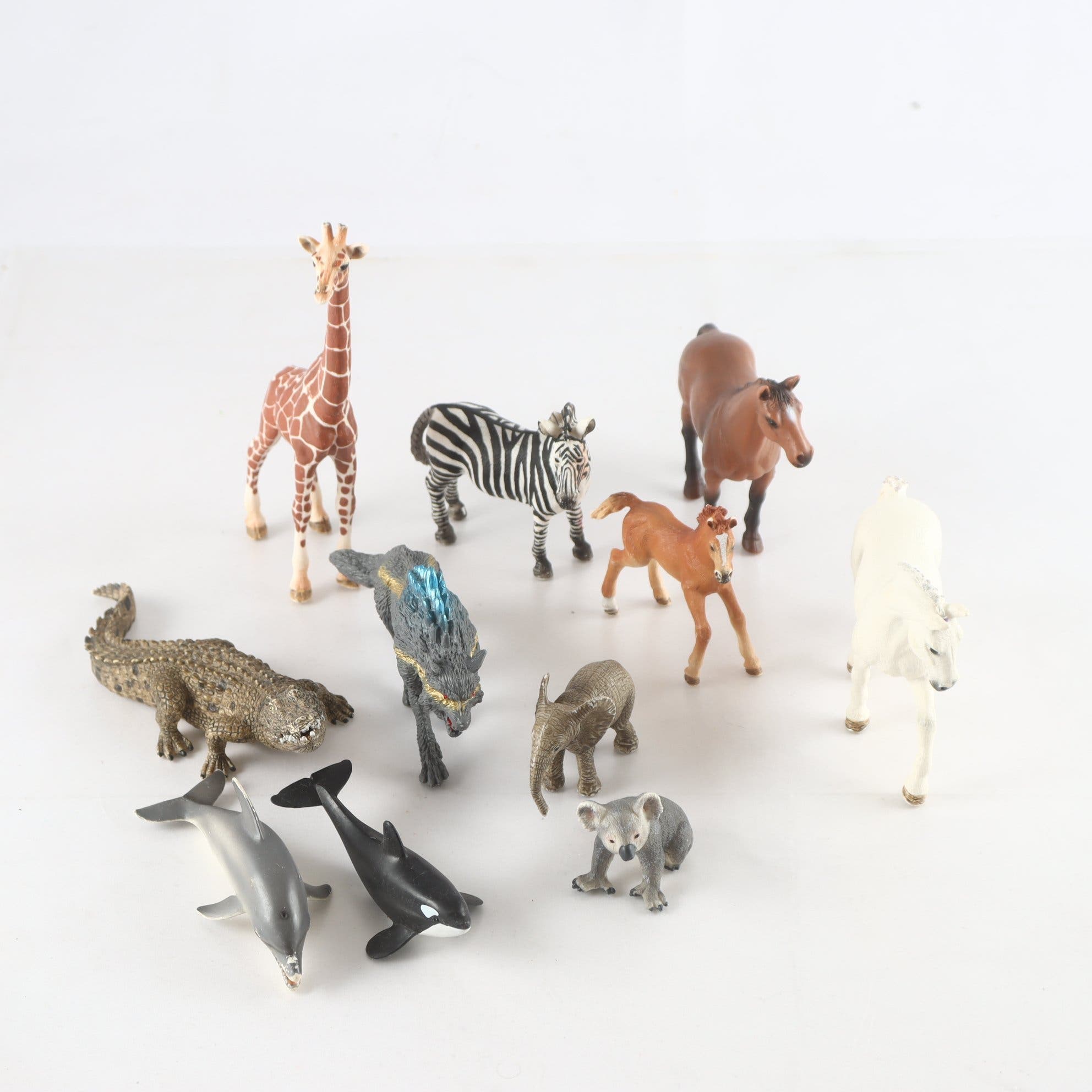 Djur, Schleich, blandat.
