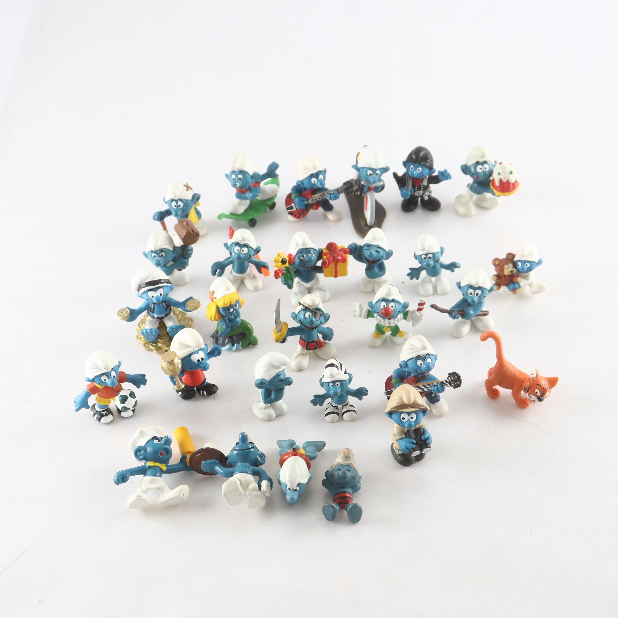 Figurer, Smurfarna, blandat.